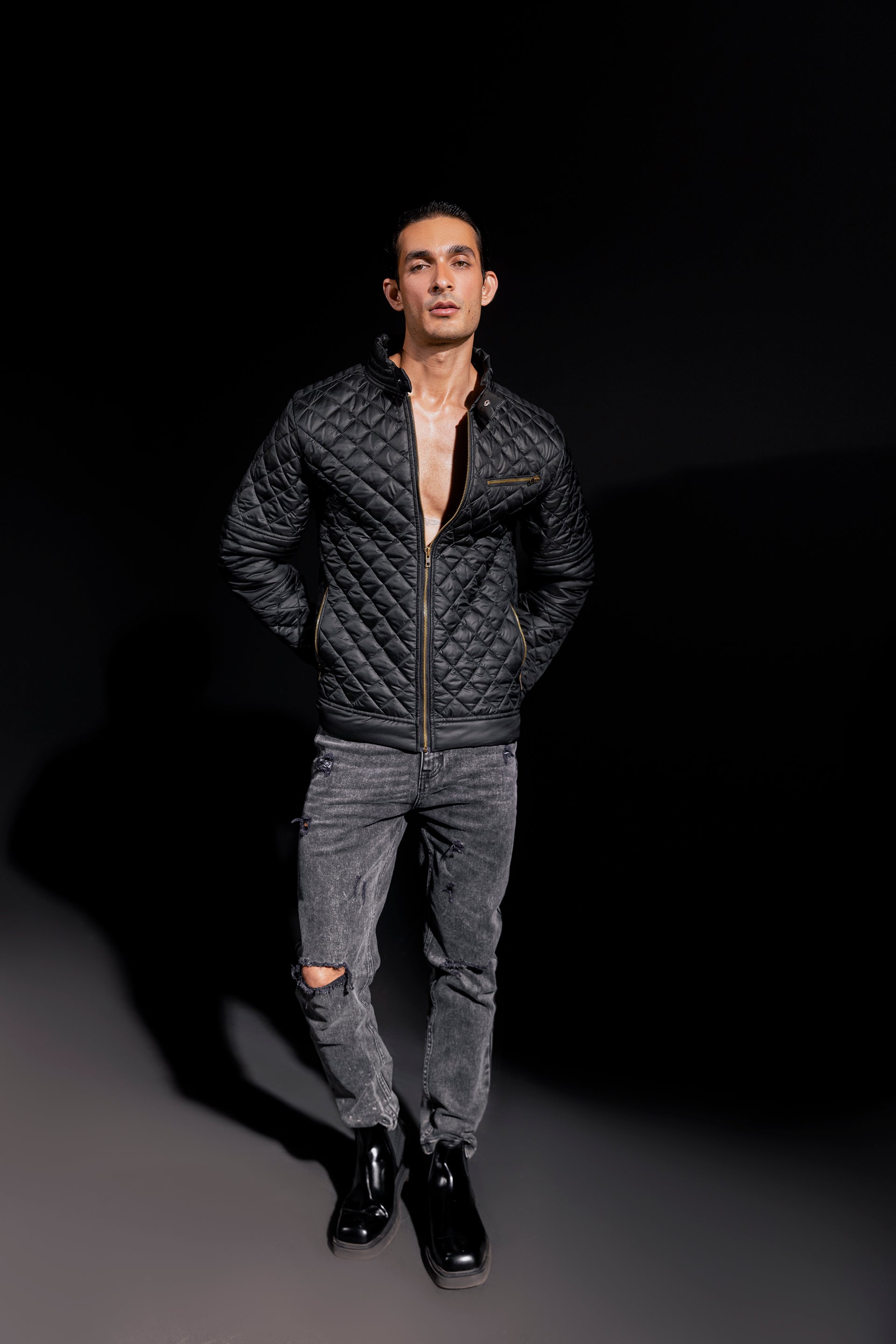 Diamond Puffer Jacket