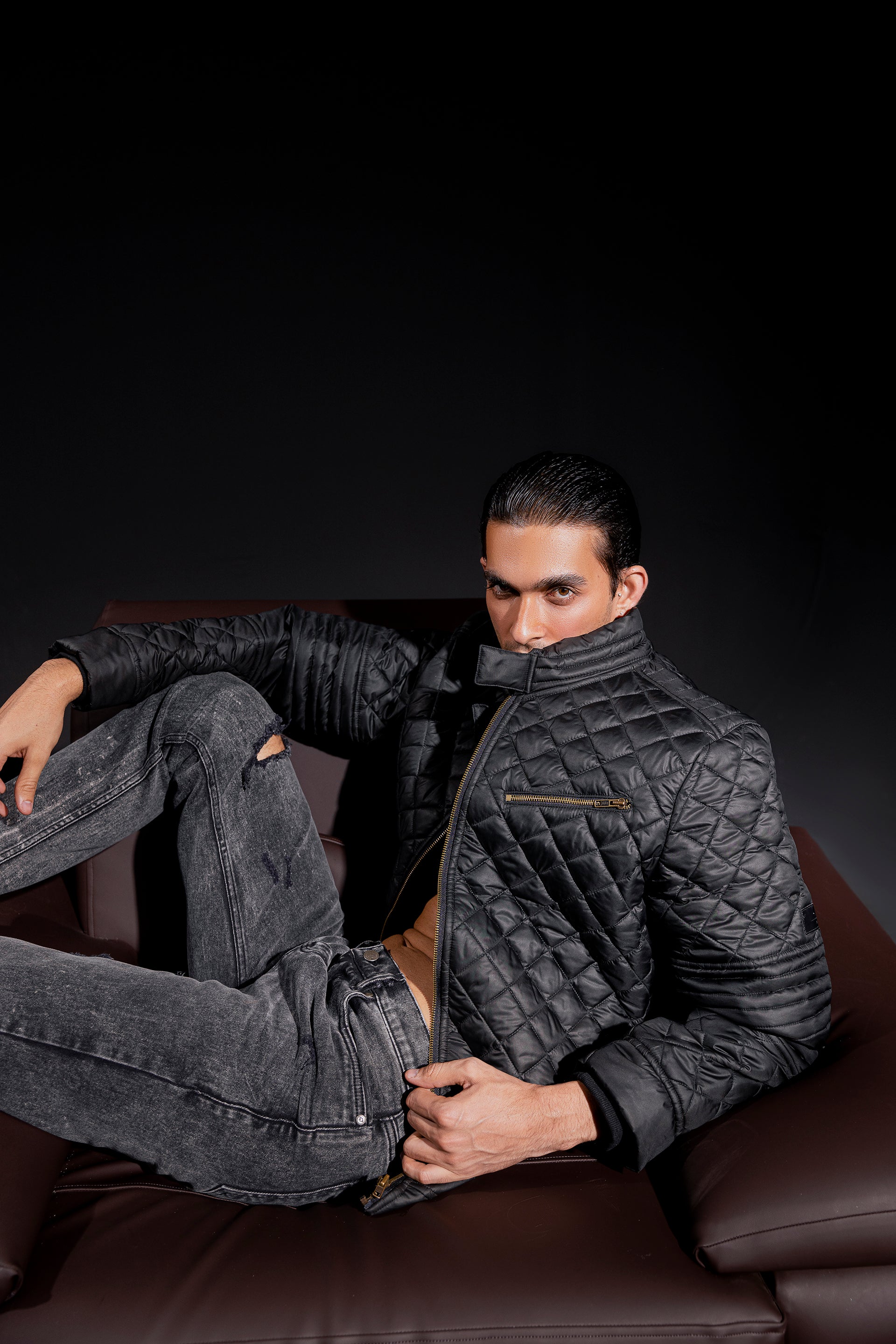 Diamond Puffer Jacket