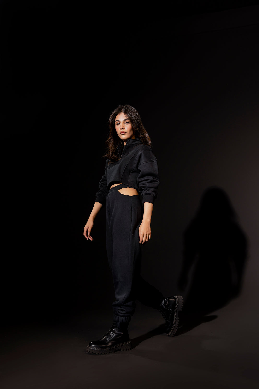 Side-Slits Sweat Pants