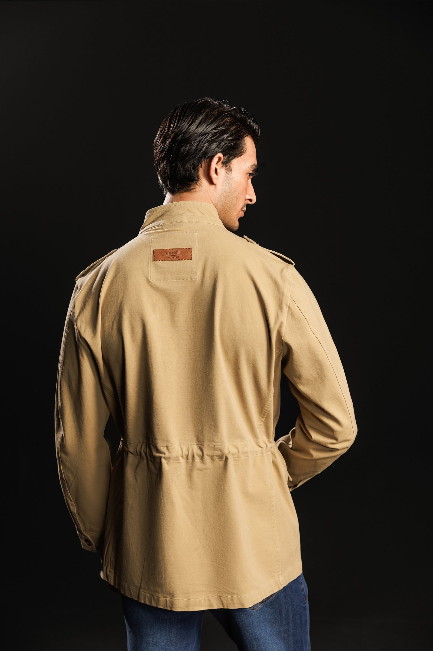 Light Sand Multi Pocket Jacket