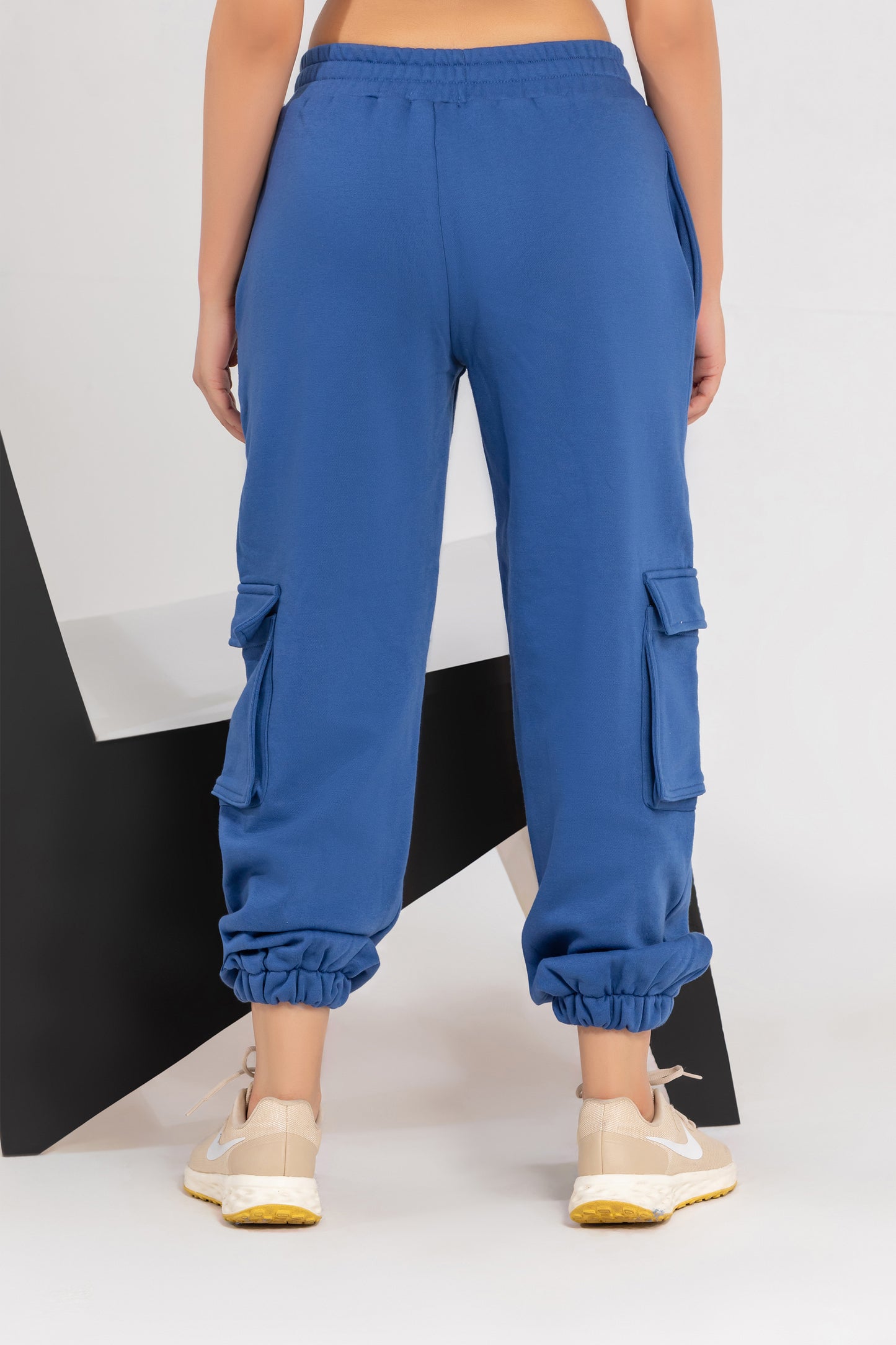 Cargo Sweat Pants (Royal Blue)