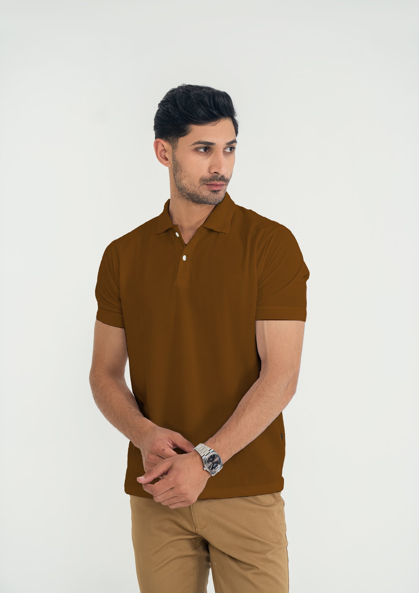 Polo Shirt (Brown)