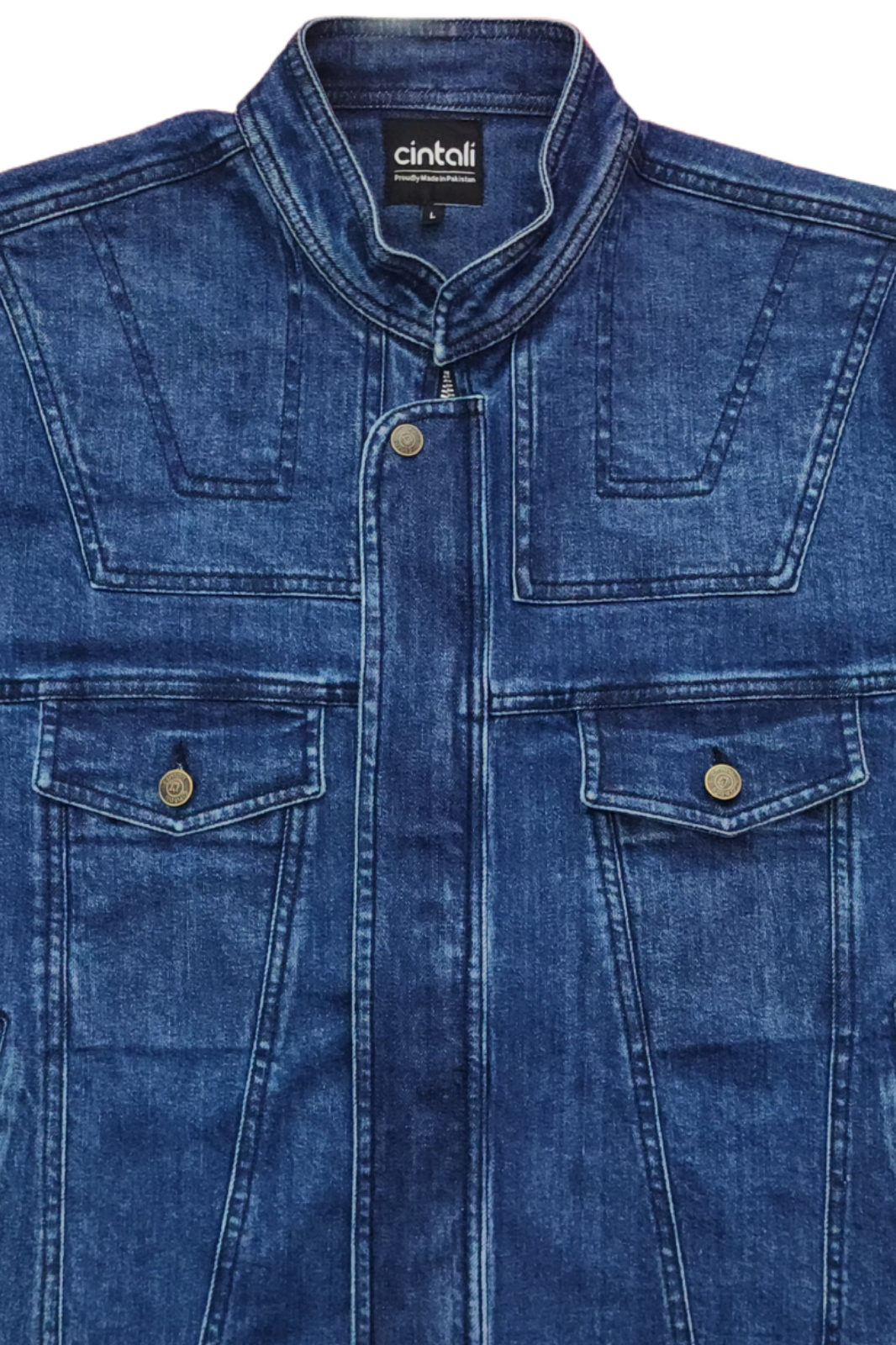 Memories Handmade Demin Jacket Dark Blue