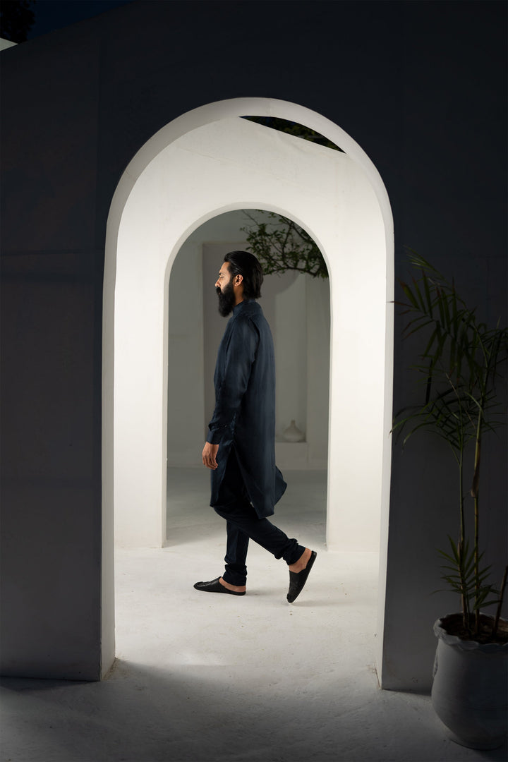 TONAL PRINT KURTA & TROUSER