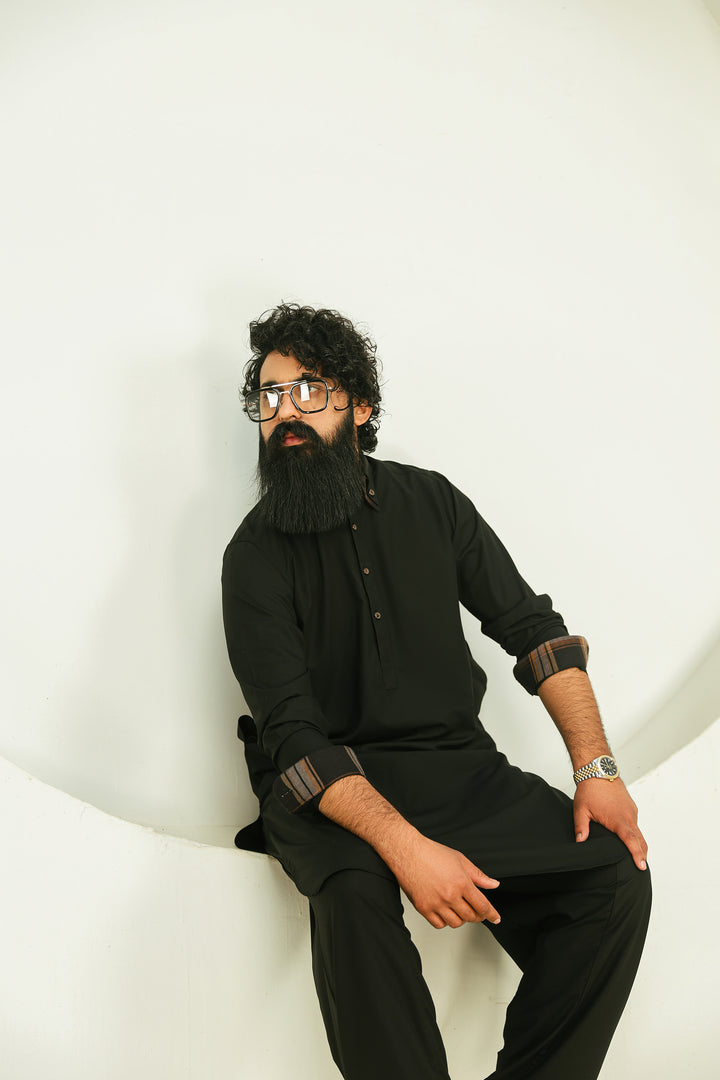 PLAID LINING SHALWAR KAMEEZ