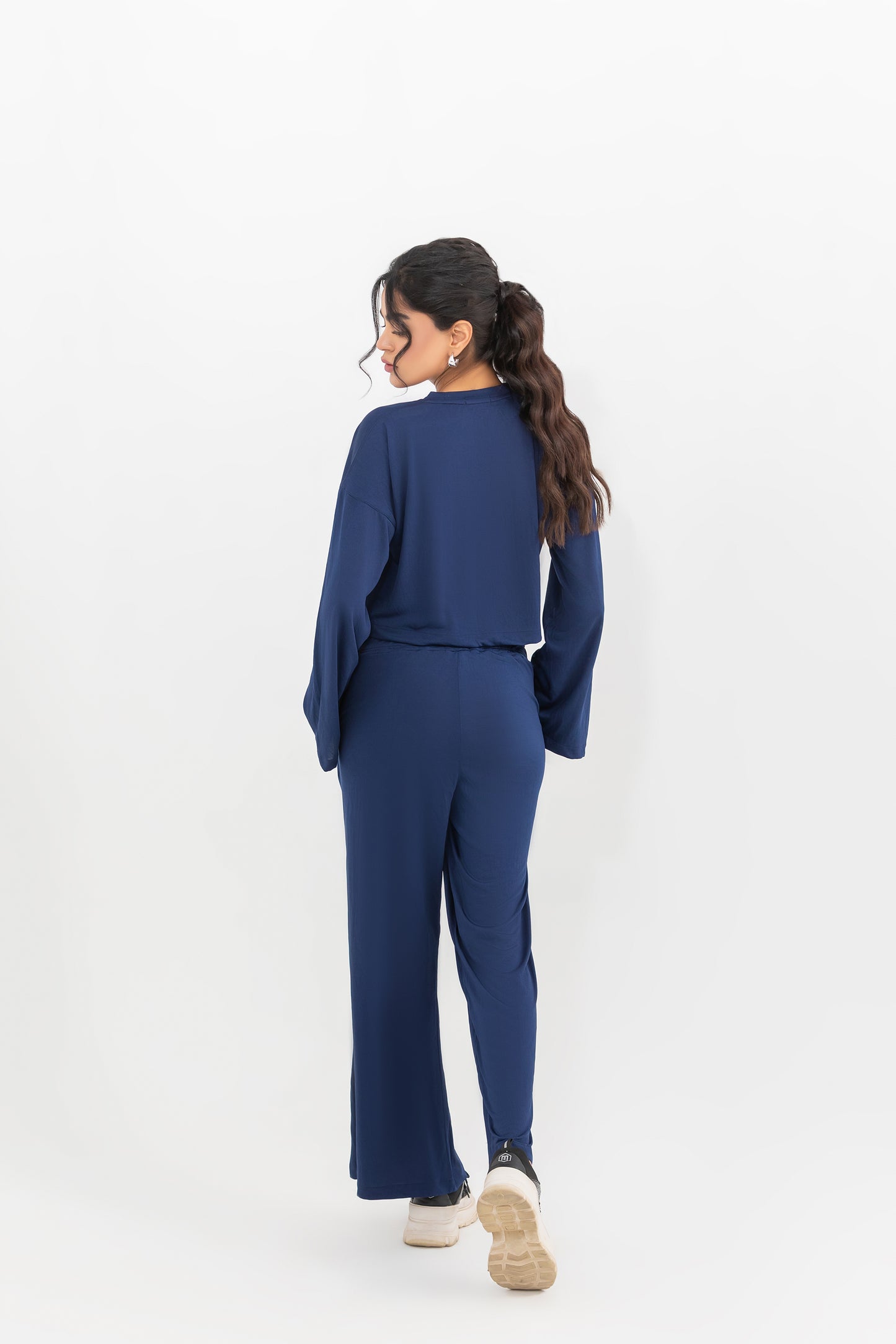 Navy Comfortable Lounge Wear Set - 2pcs