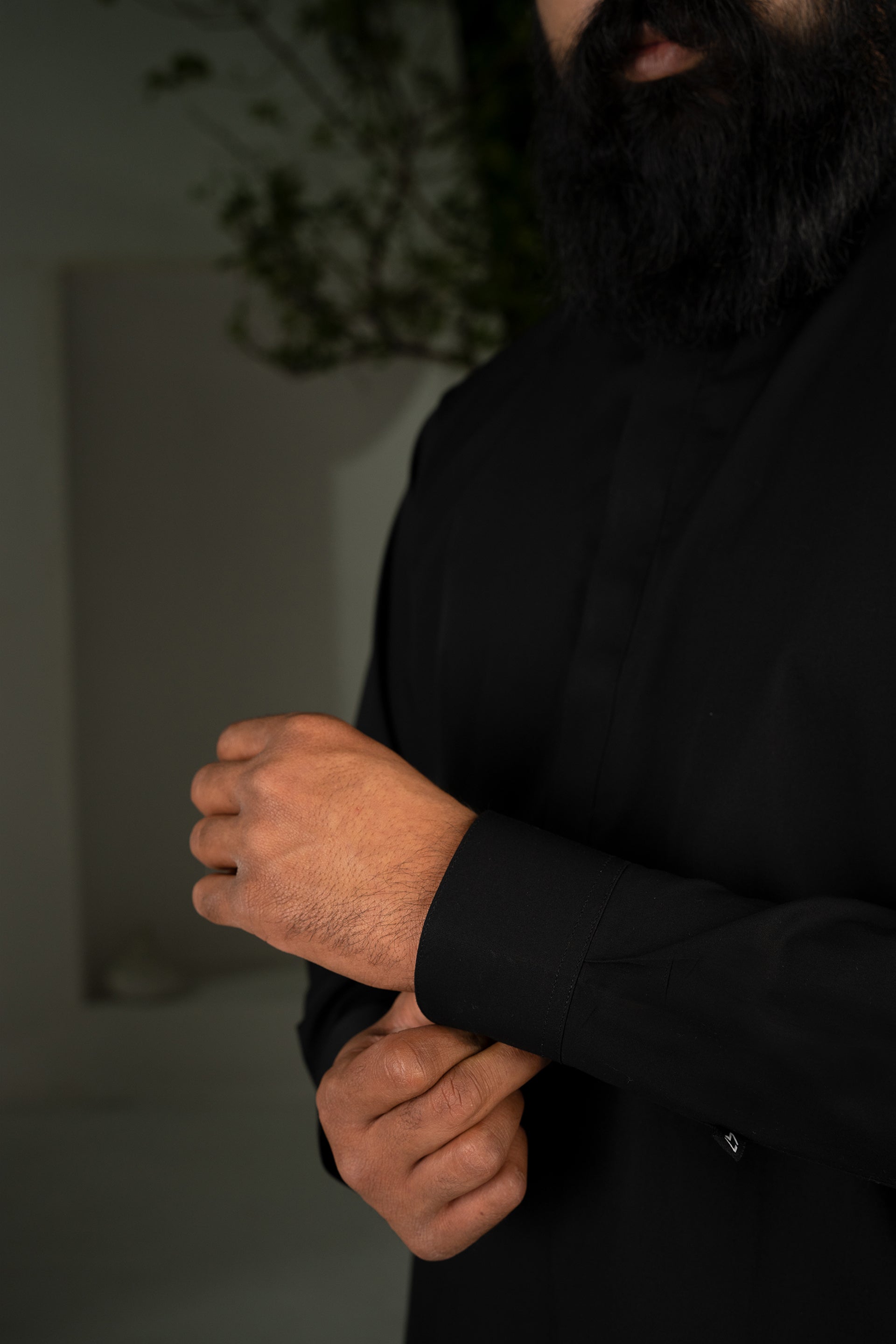 Classic Black Kurta & Trouser