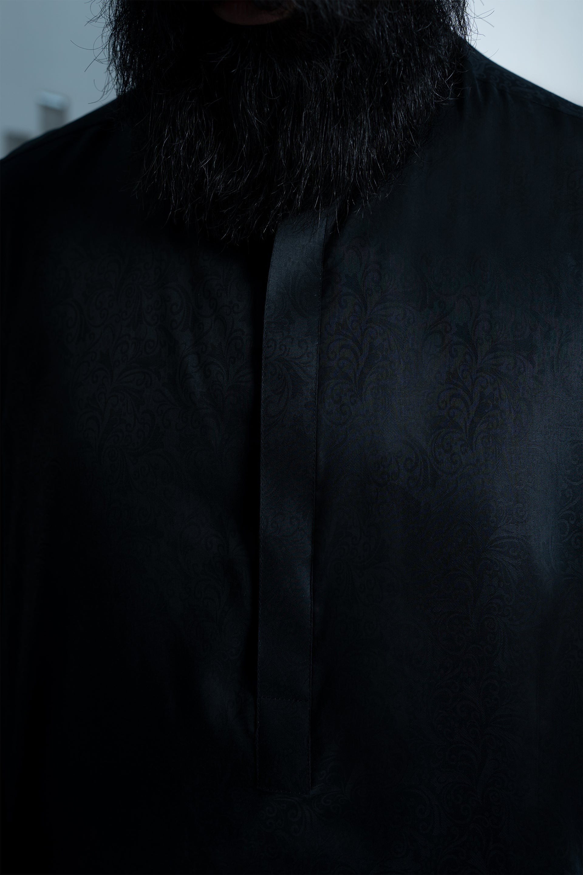 Tonal Print Kurta & Trouser