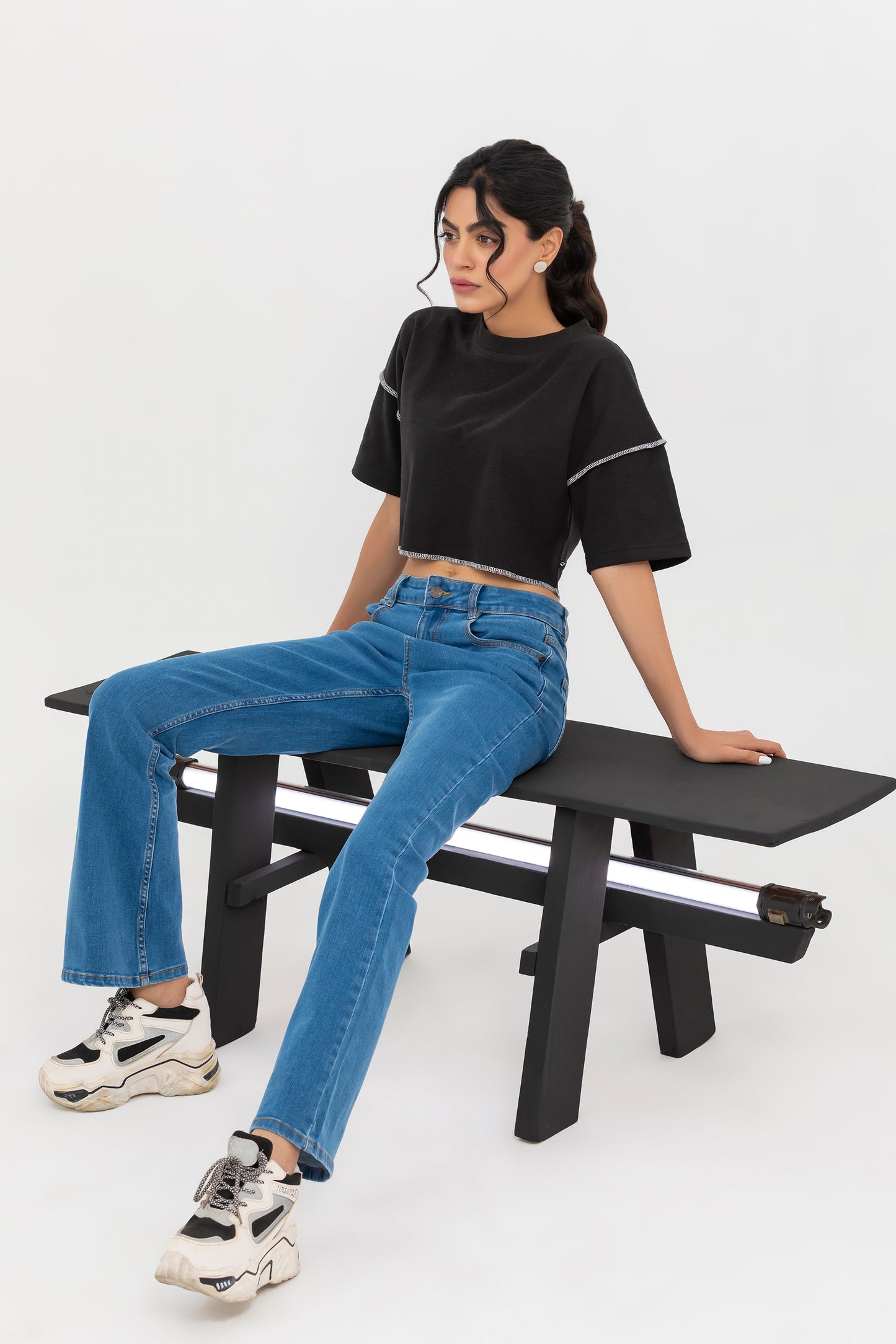 Baggy Cropped Top