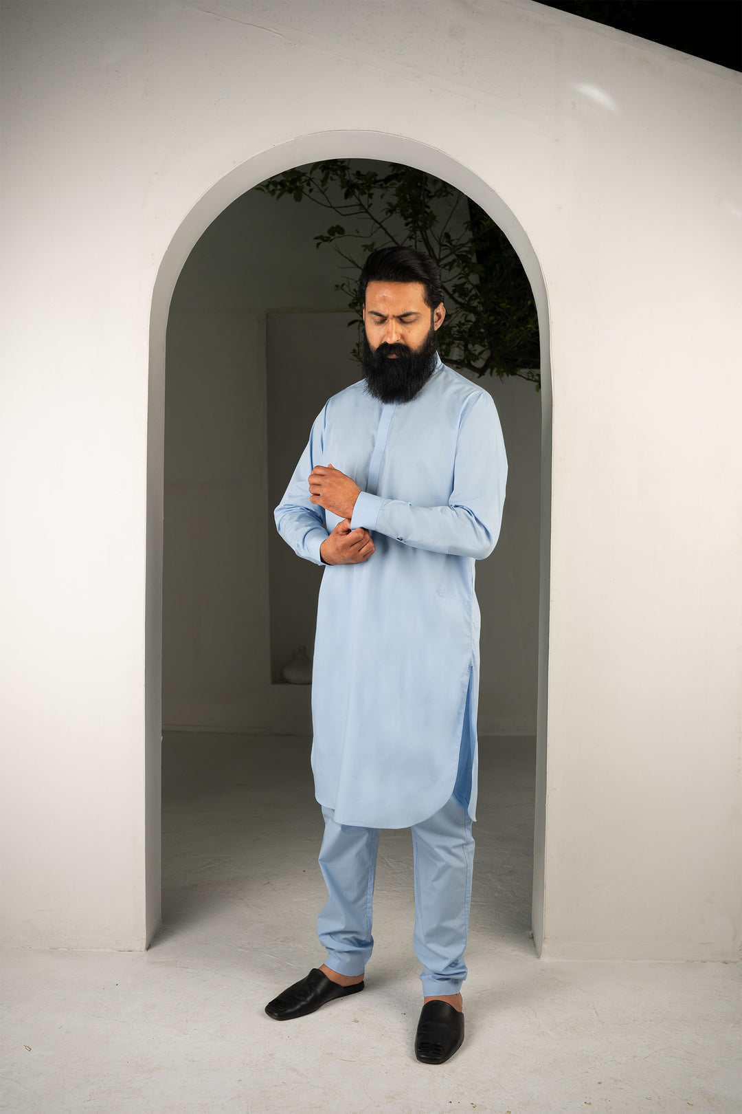 SHEER BLISS KURTA & TROUSER