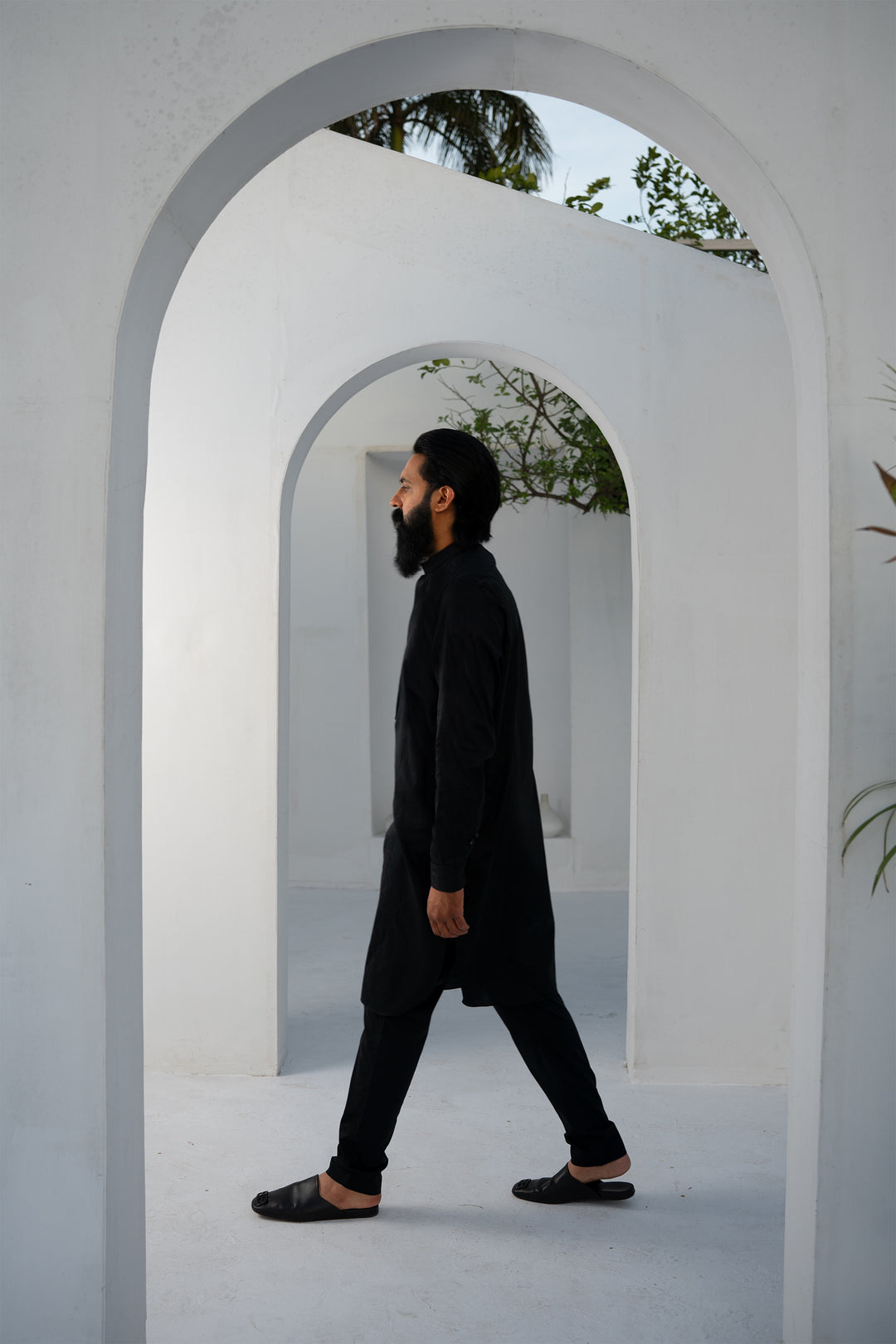 TONAL PRINT KURTA & TROUSER