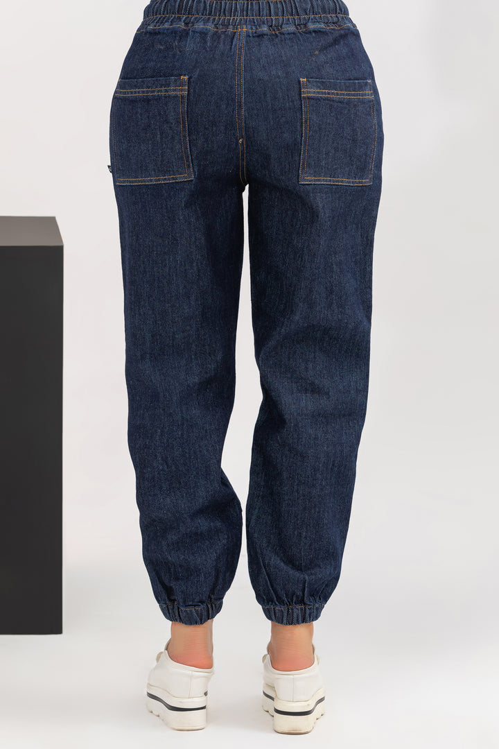 Unisex Denim Jogger Pants