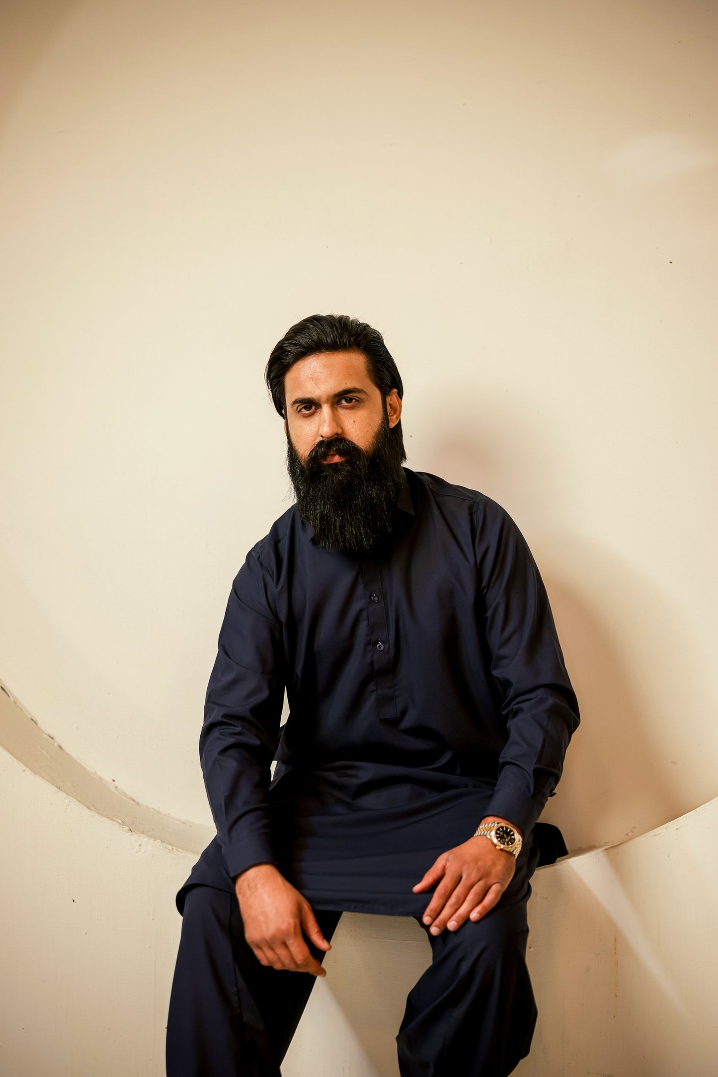 NAVY BLUE CLASSIC SHALWAR KAMEEZ