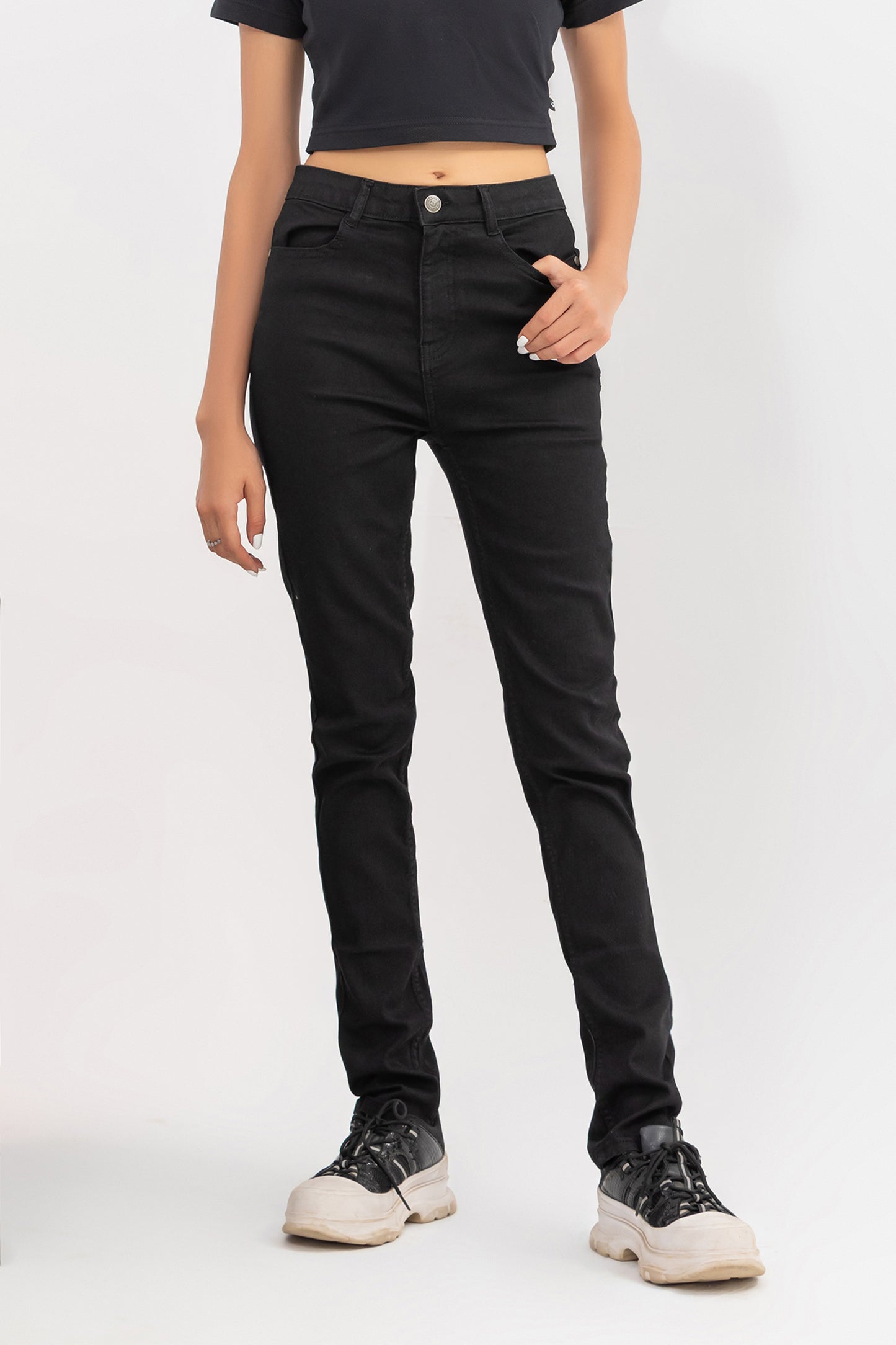 Black Slim Fit Jeans