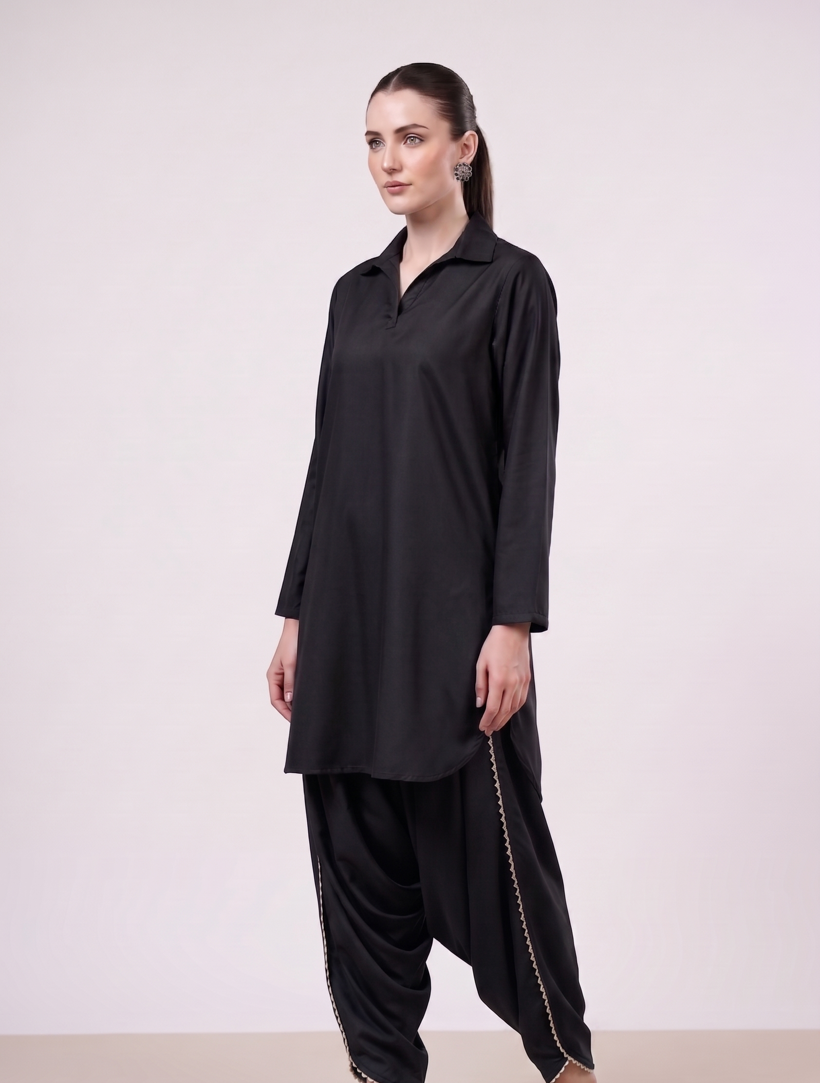 Pleated Kurta Shalwar