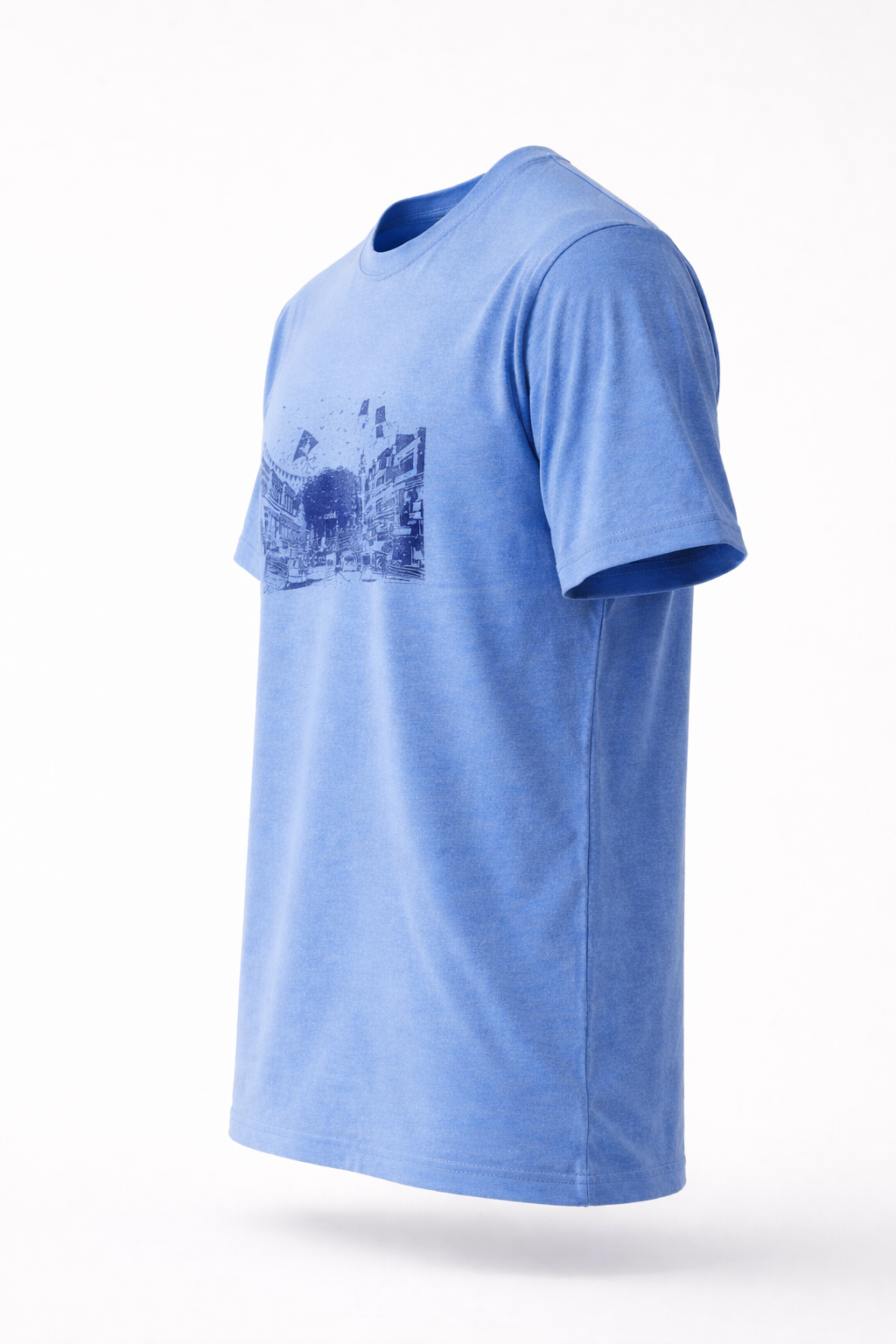 Basant in Lahore Tee Blue