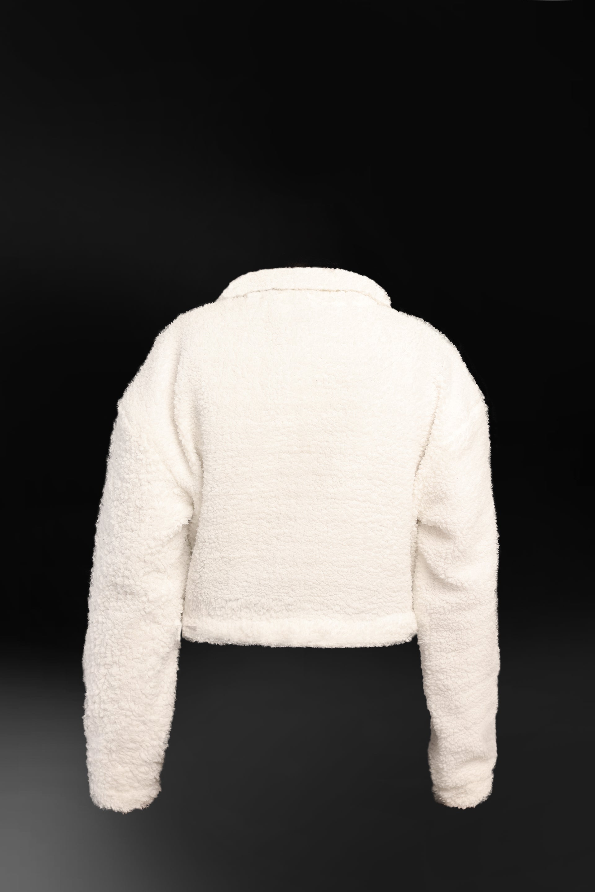 Cropped Faux Fur Jacket