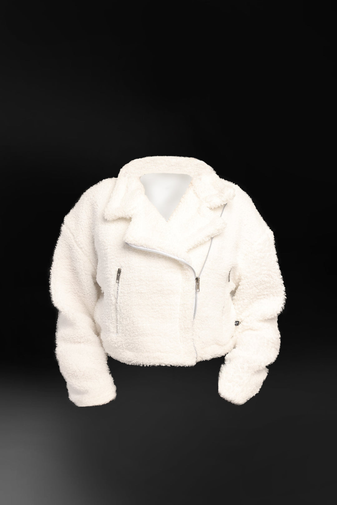 Cropped Faux Fur Jacket