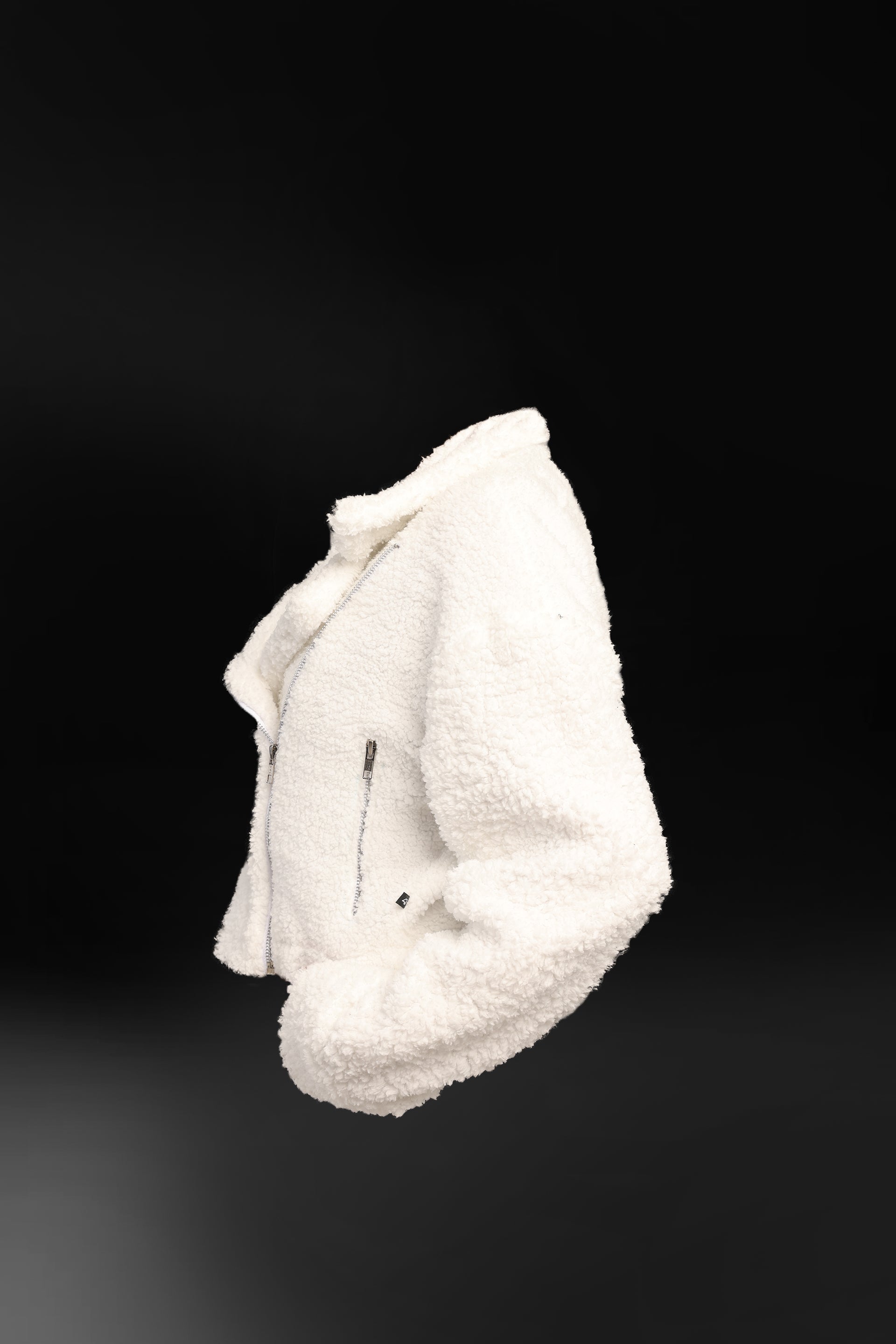 Cropped Faux Fur Jacket