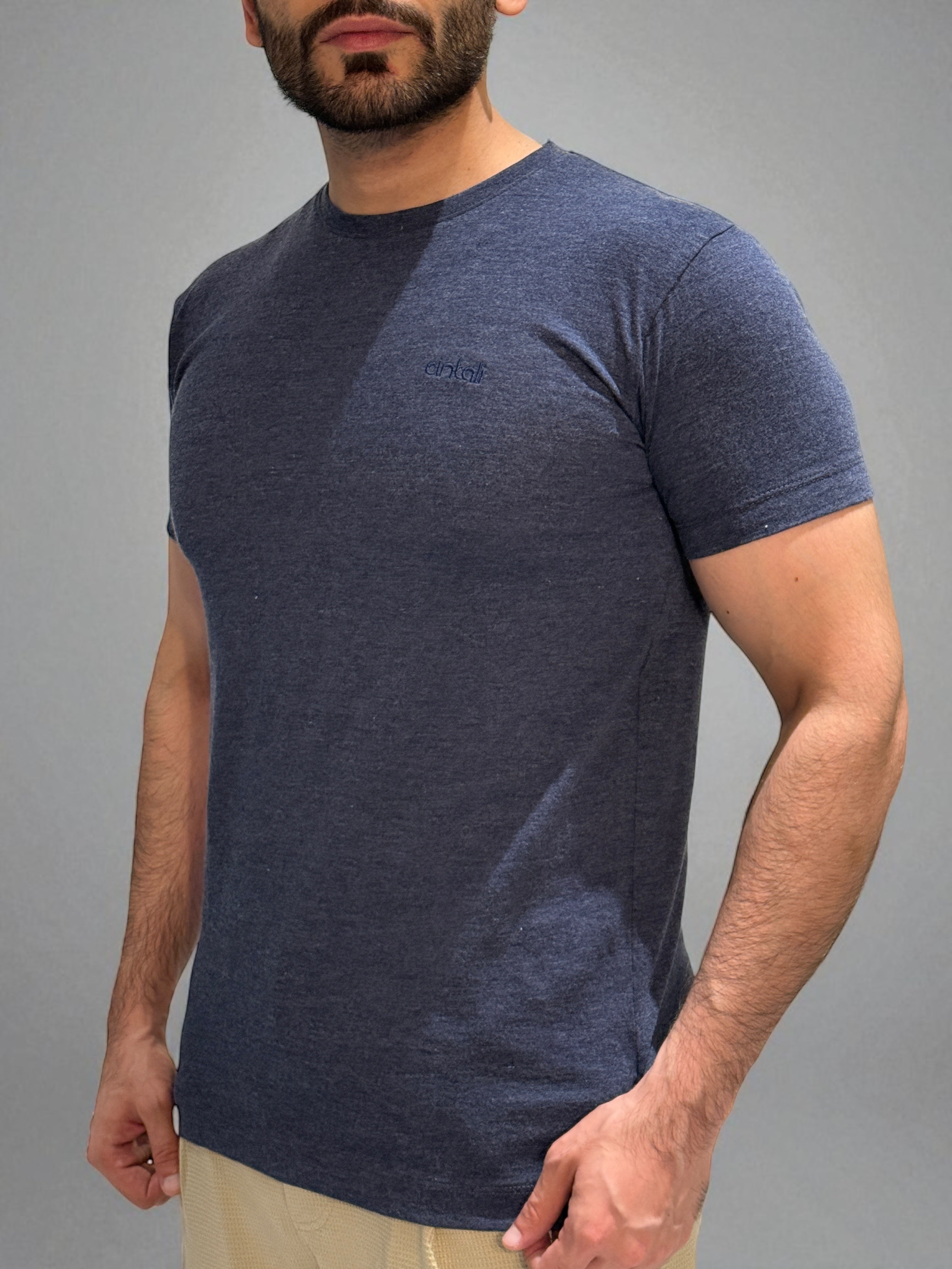 Muscle-Fit Crew Neck