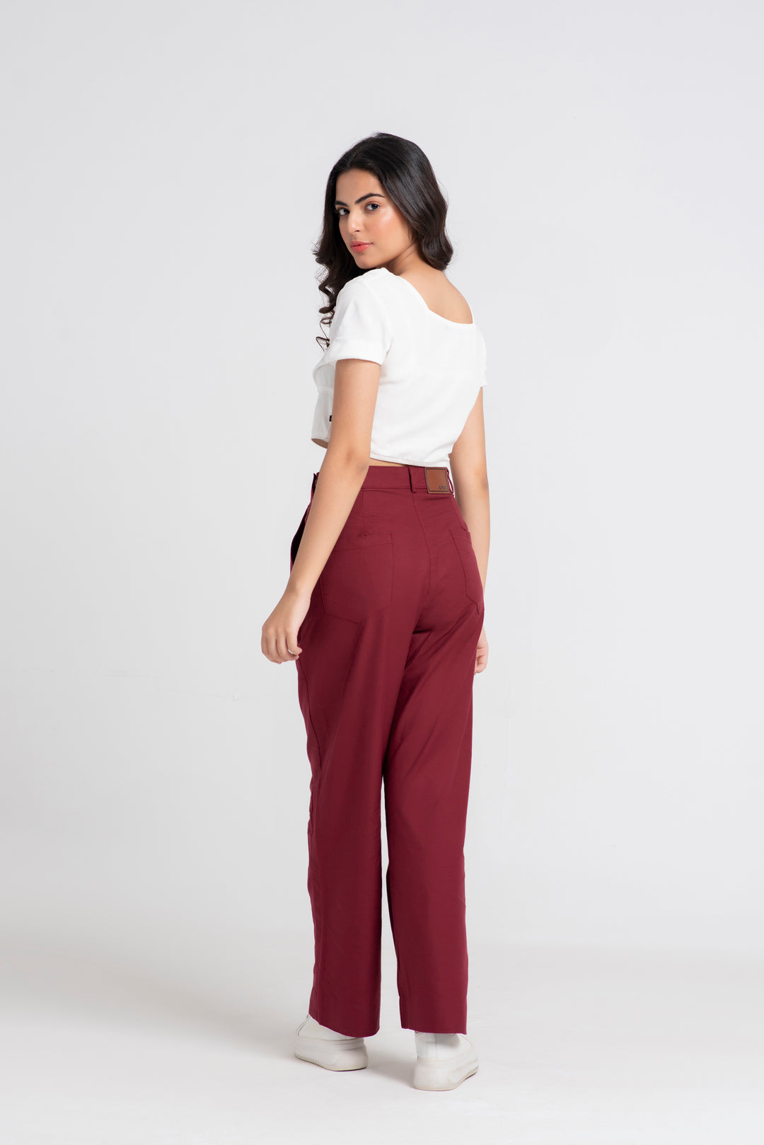 Relaxed Straight Fit Pants