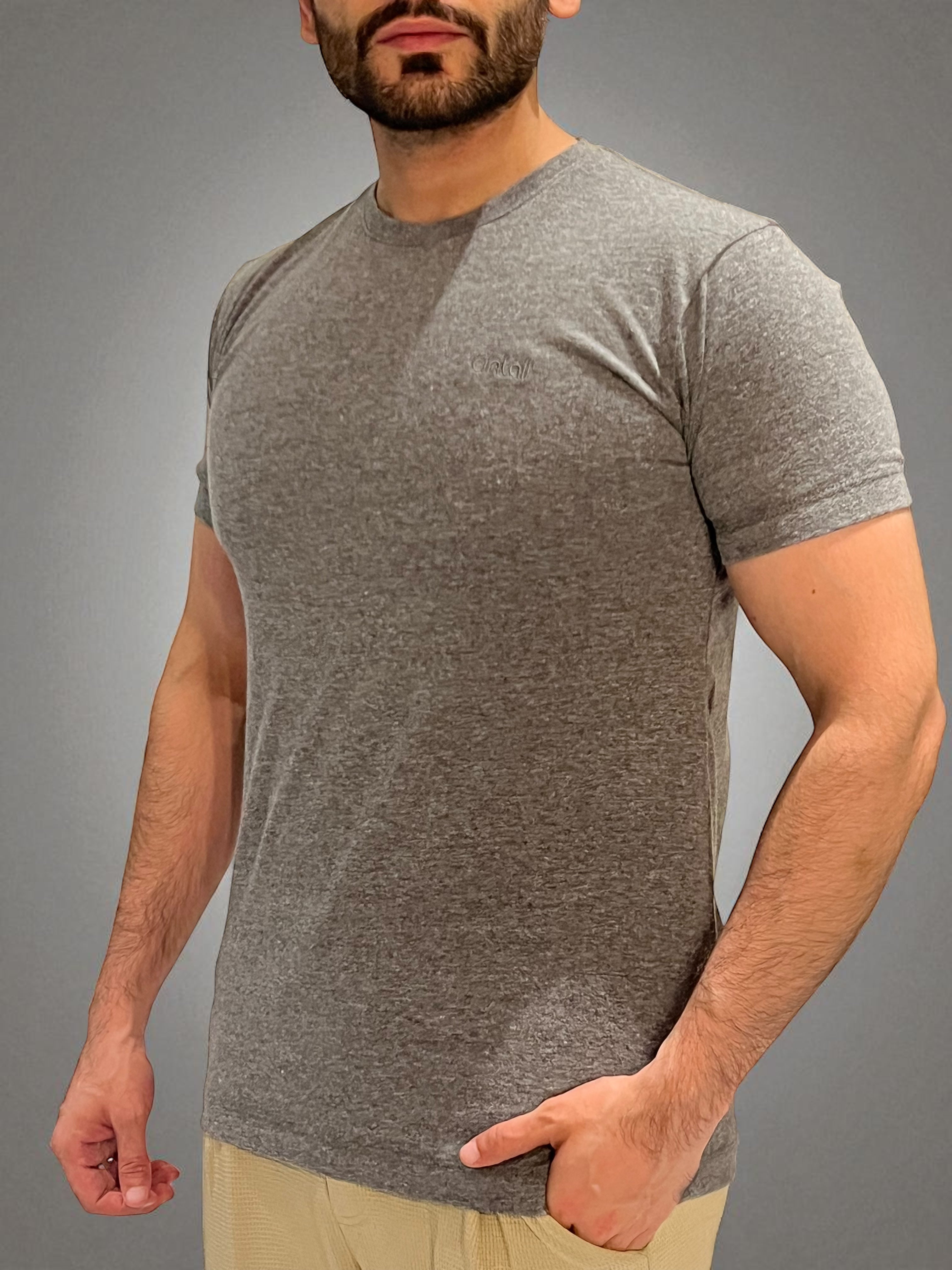 Muscle-Fit Crew Neck