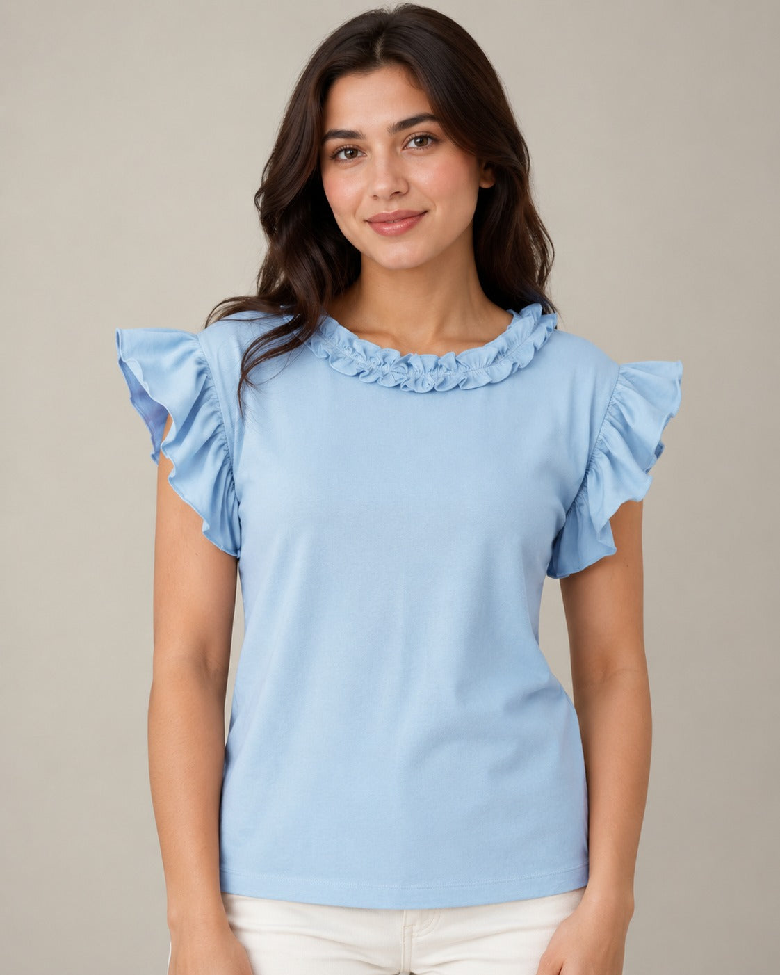Frill Edge Tee