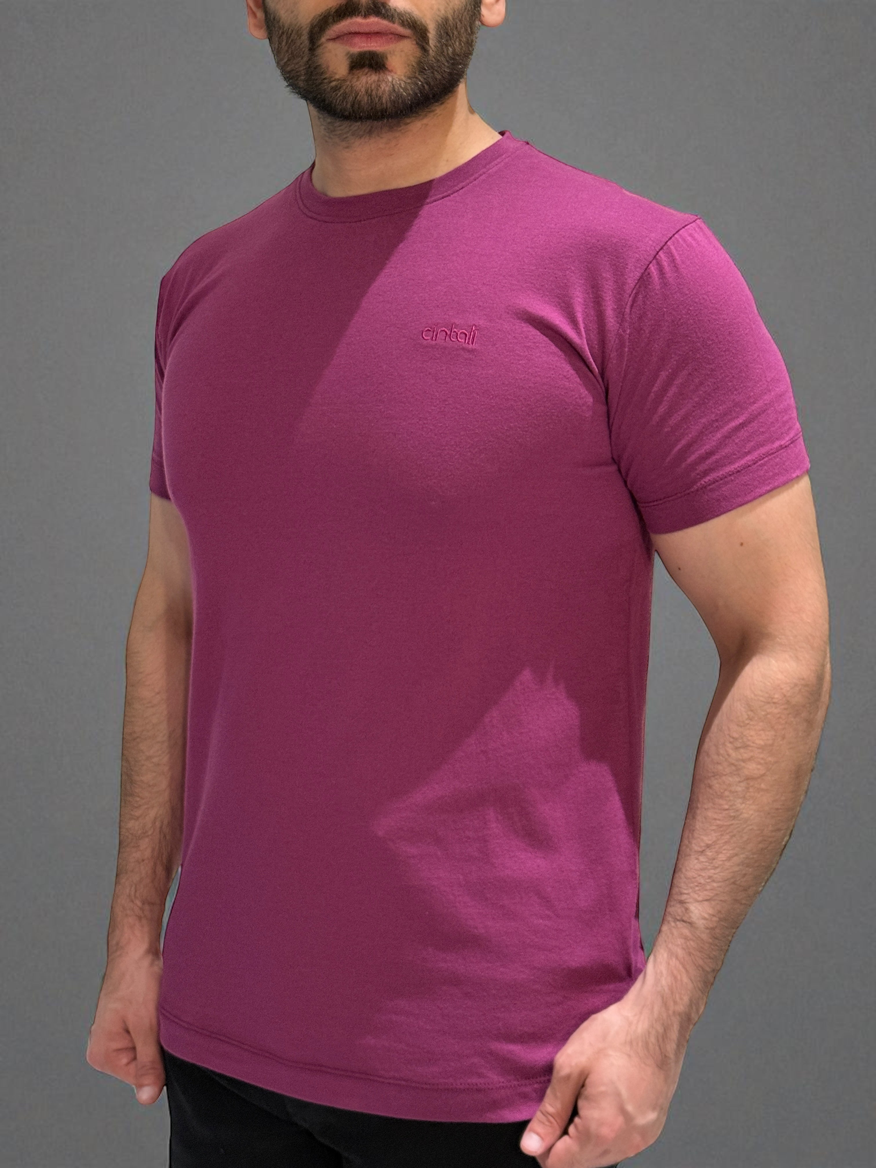 Muscle-Fit Crew Neck