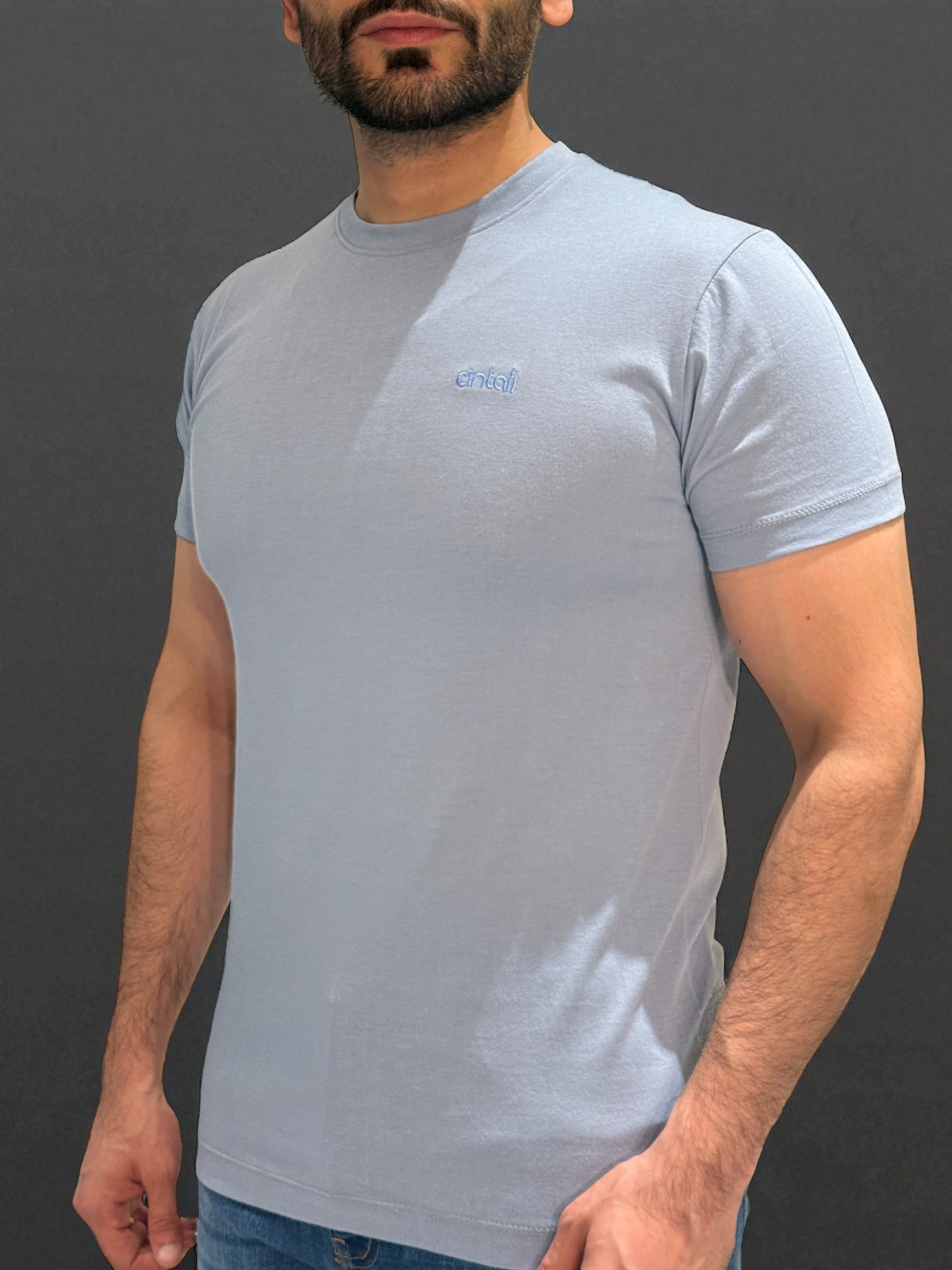 Muscle-Fit Crew Neck