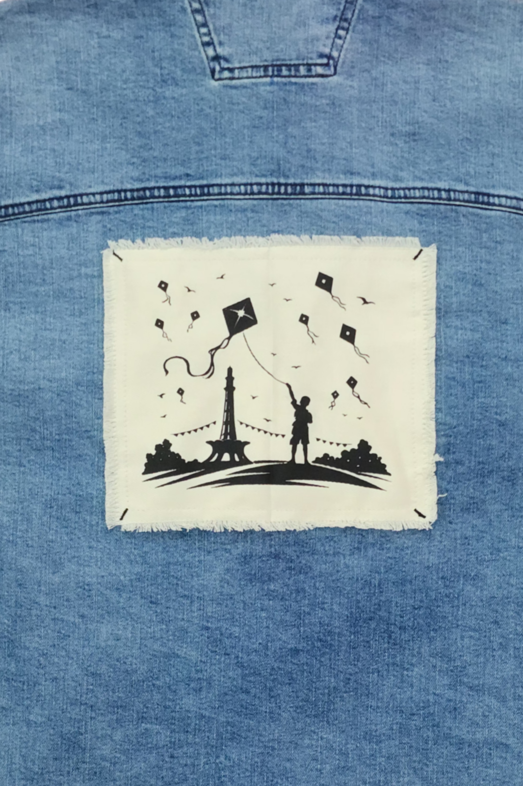 Memories Handmade Demin Jacket Light Blue