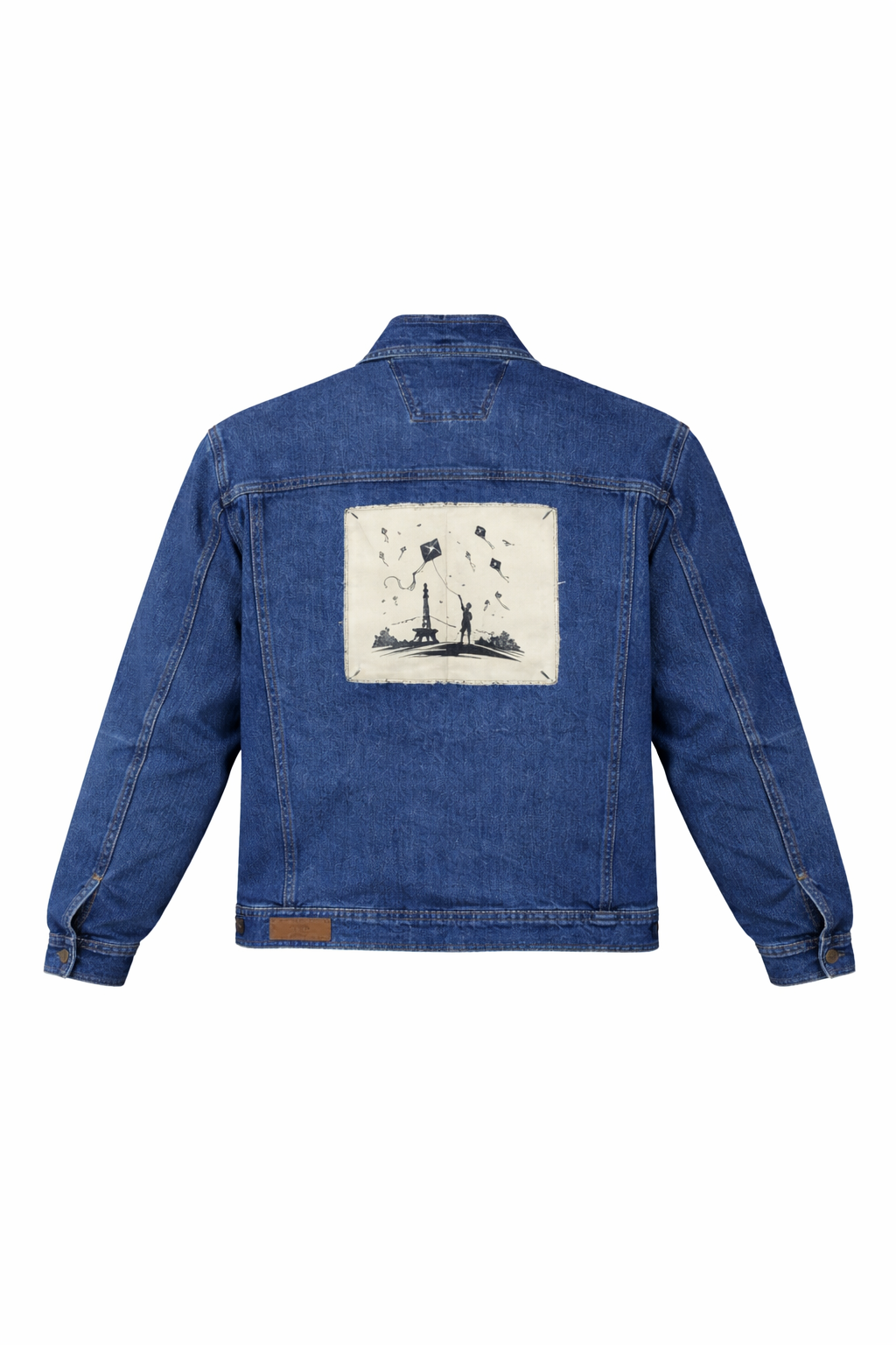 Memories Handmade Demin Jacket Dark Blue