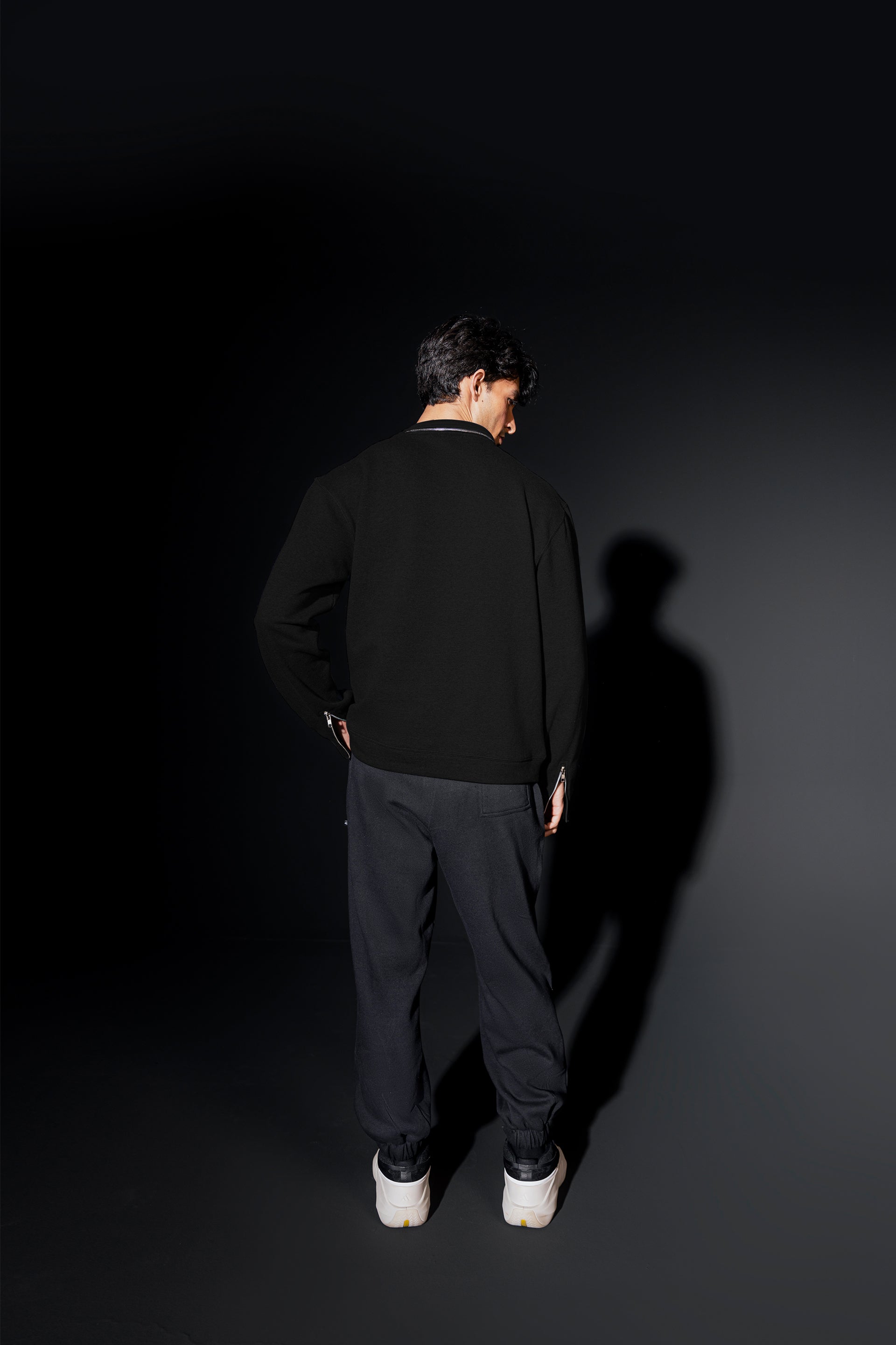 Multi Zip Sweat Shirt