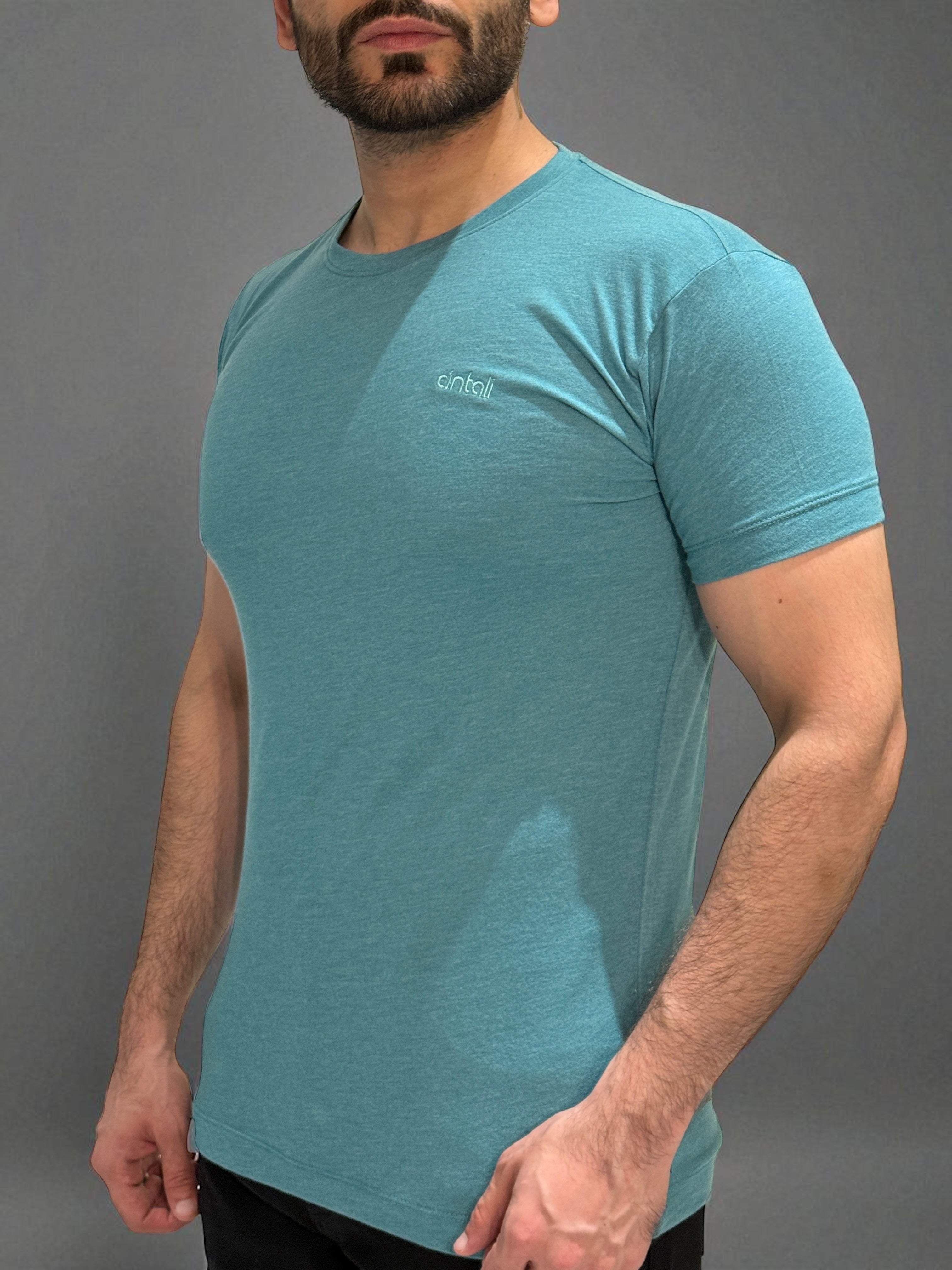 Muscle-Fit Crew Neck