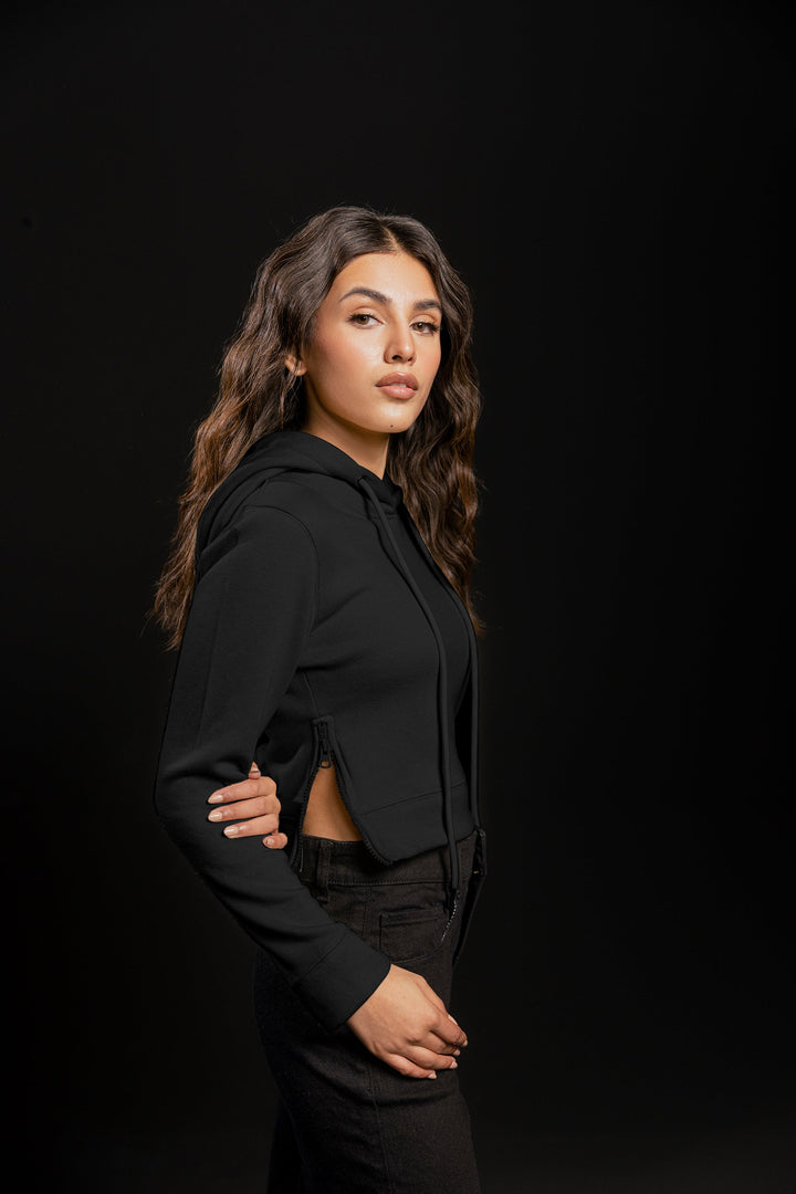 Side Zippers Hoodie