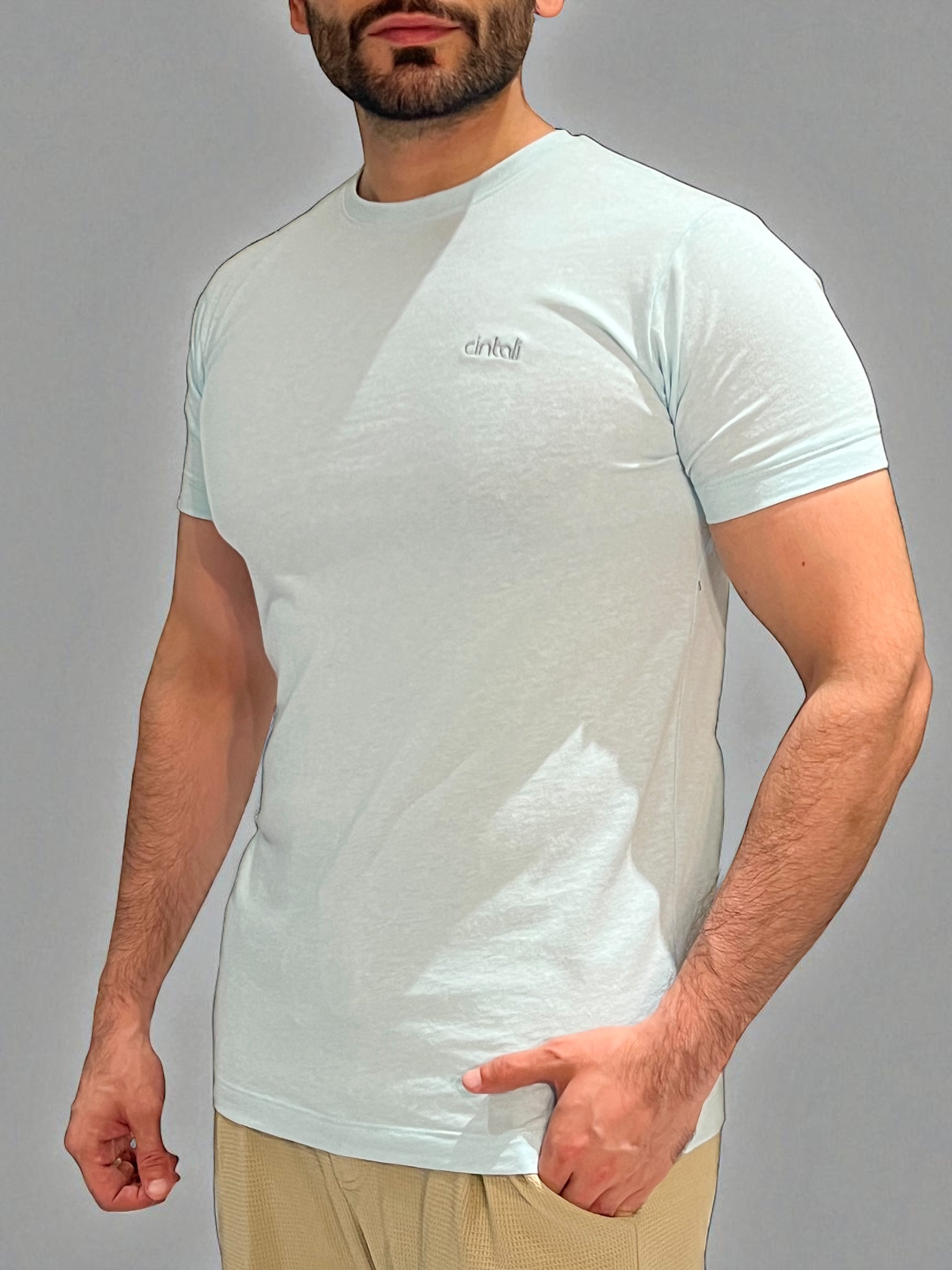 Muscle-Fit Crew Neck