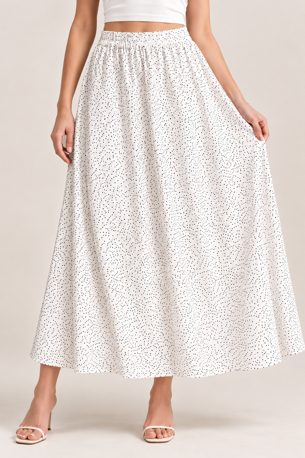 Polka Flow Skirt