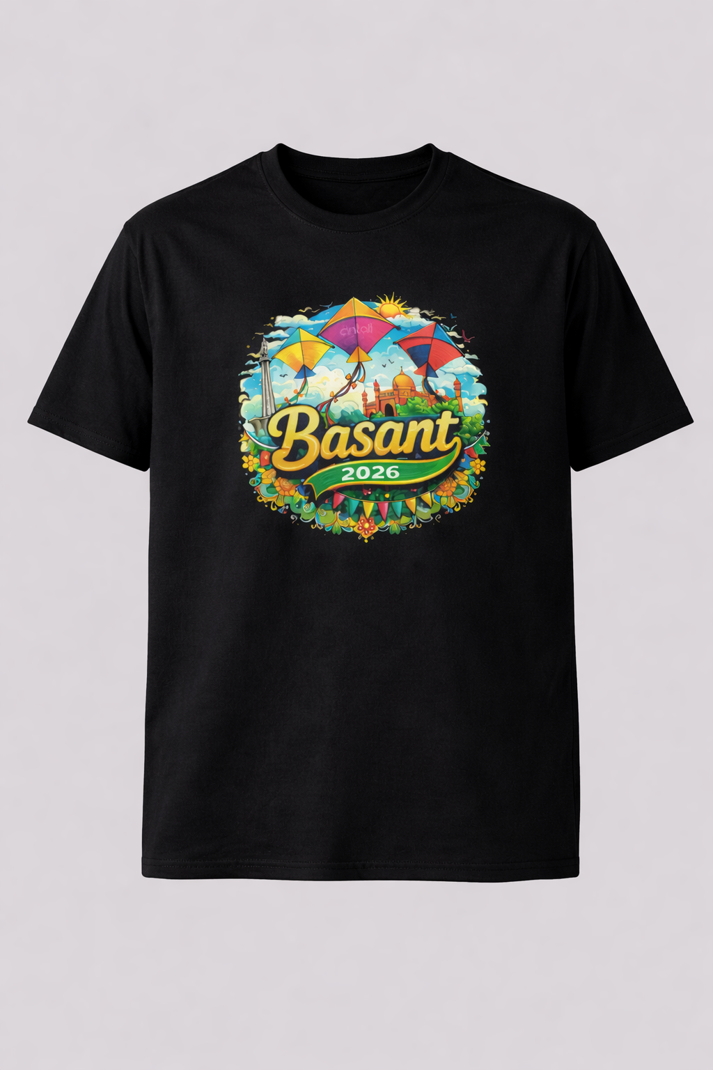 Basant Black Tee