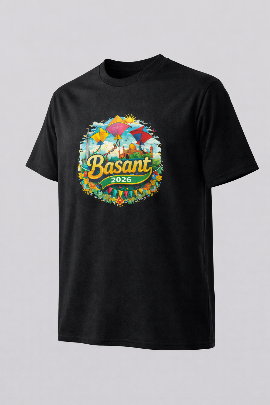 Basant Black Tee