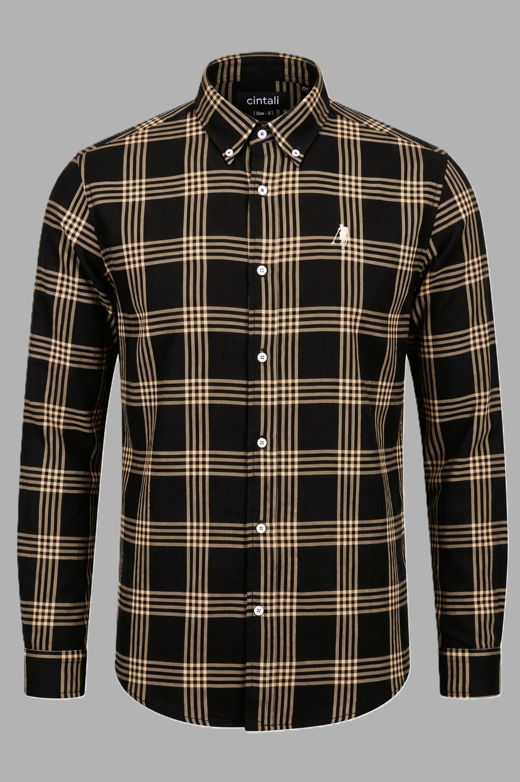 Tent Pegging Button Down Shirt