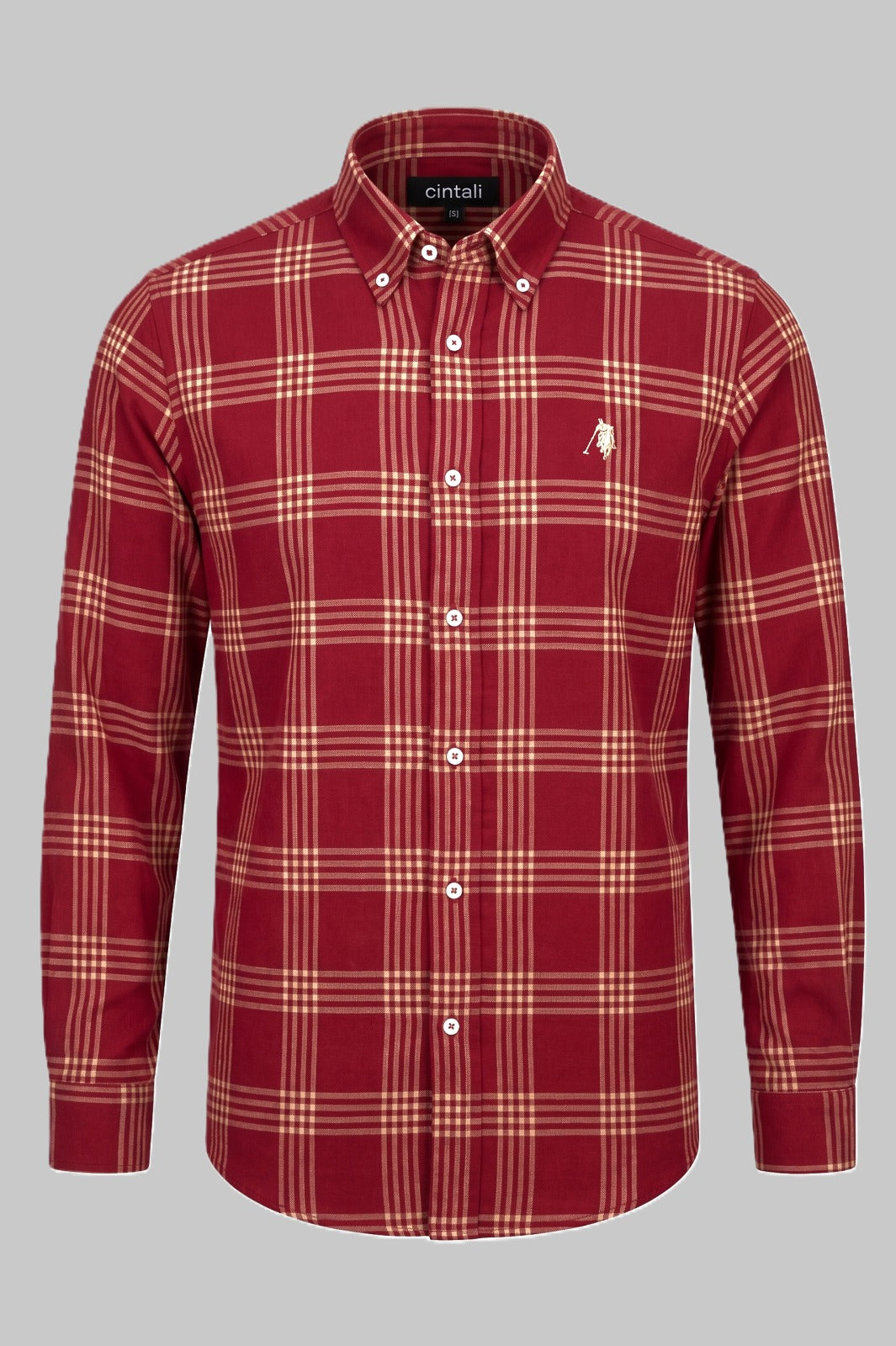 Tent Pegging Button Down Shirt