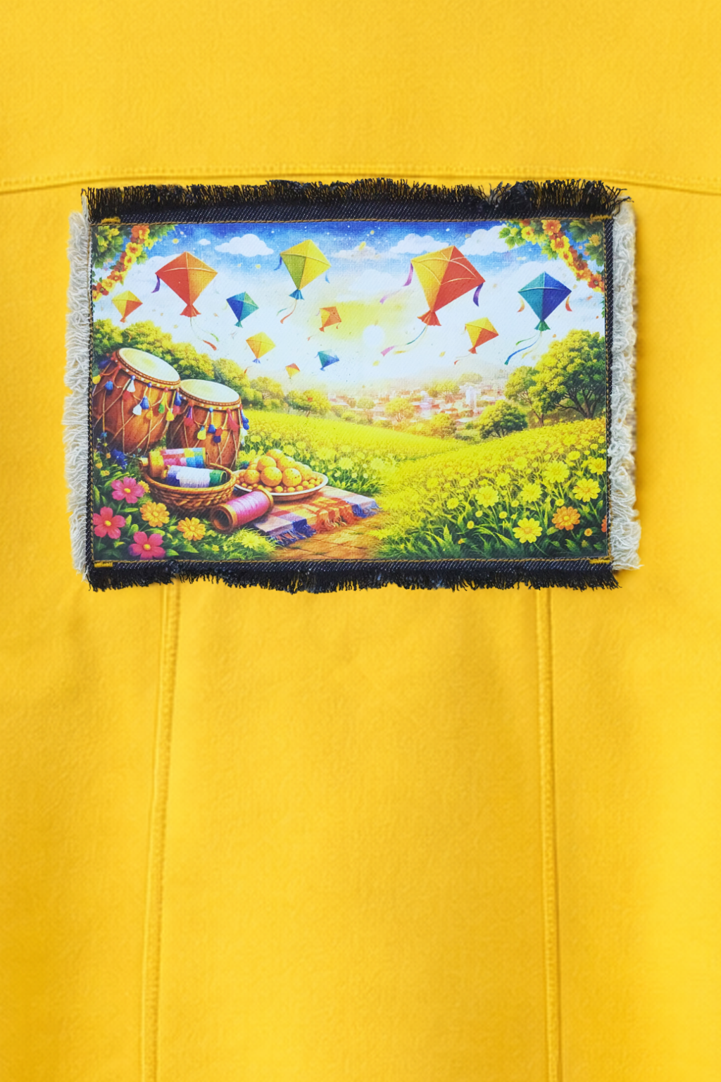 Paneled Handmade Sweatshirt (Woman)