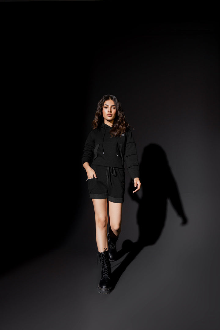 Zip Up Sleeve Hoodie