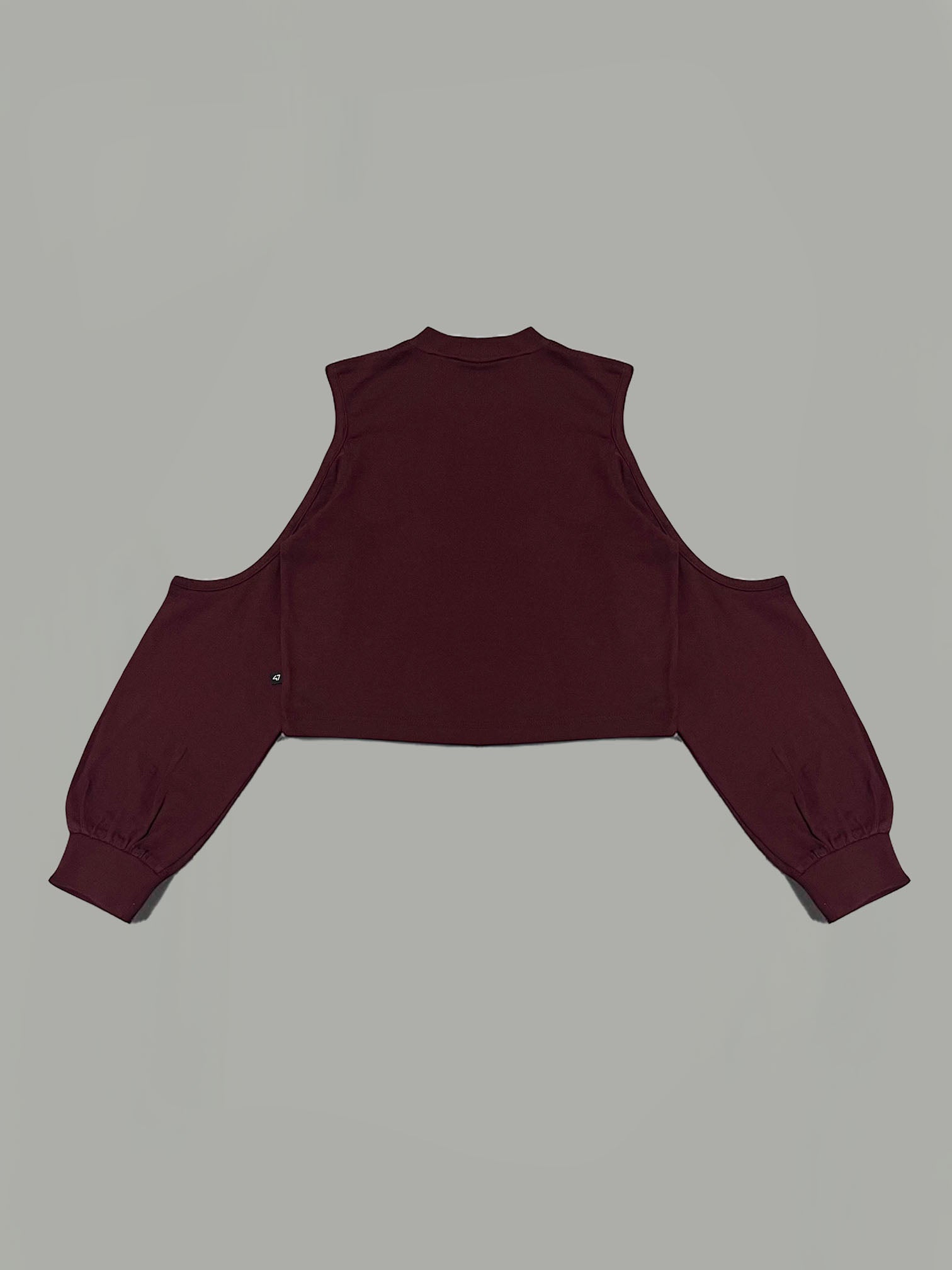 Cold Shoulder Crop Top