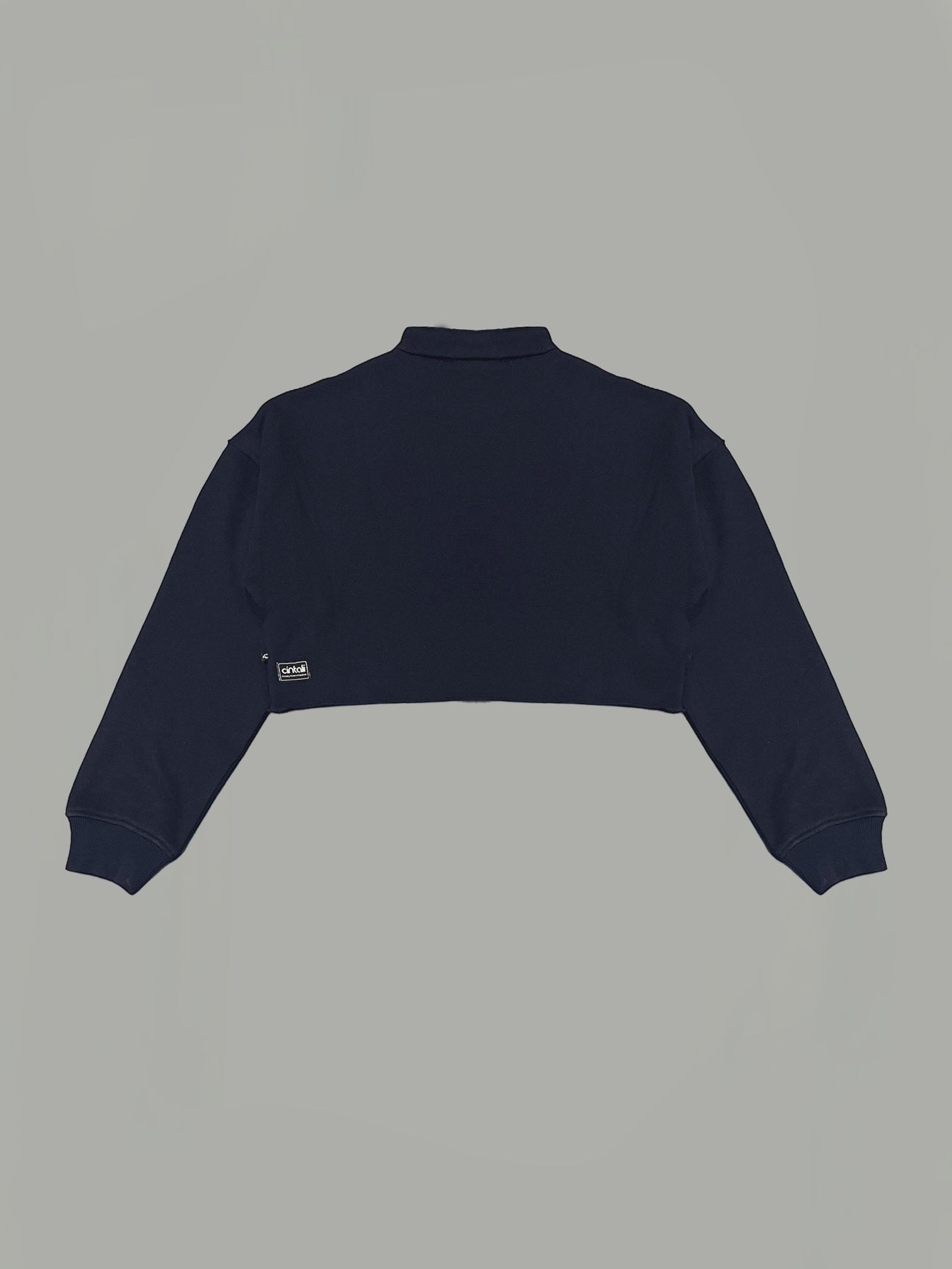 Semi Rib & Fleece Crop Top