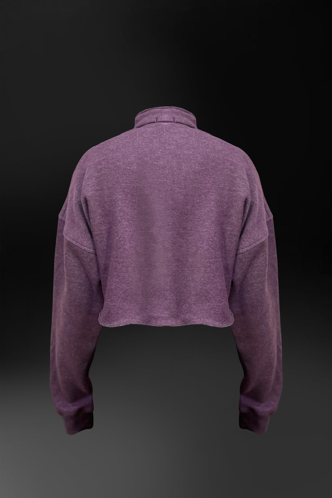 Semi Rib & Fleece Crop Top