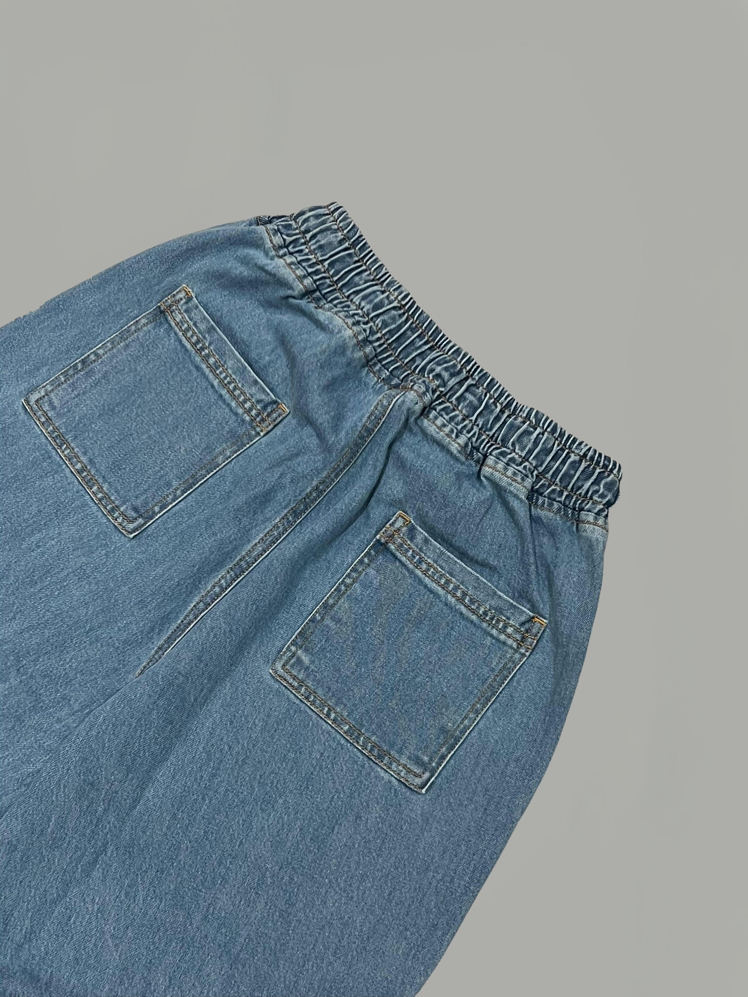 Unisex Denim Jogger Pants