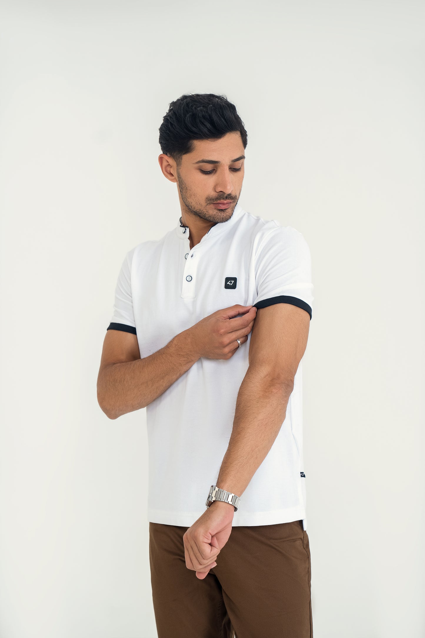 Classic Polo Shirt (White)